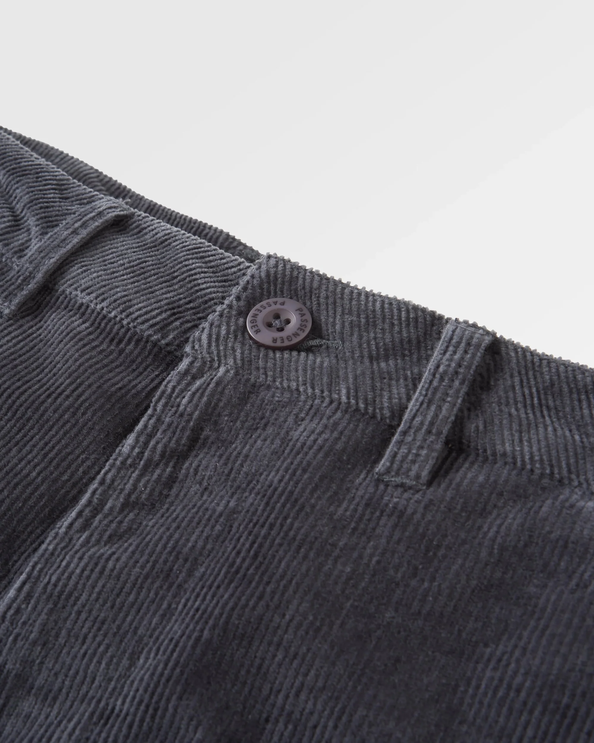 365 Cord Trouser - Charcoal - Image 3