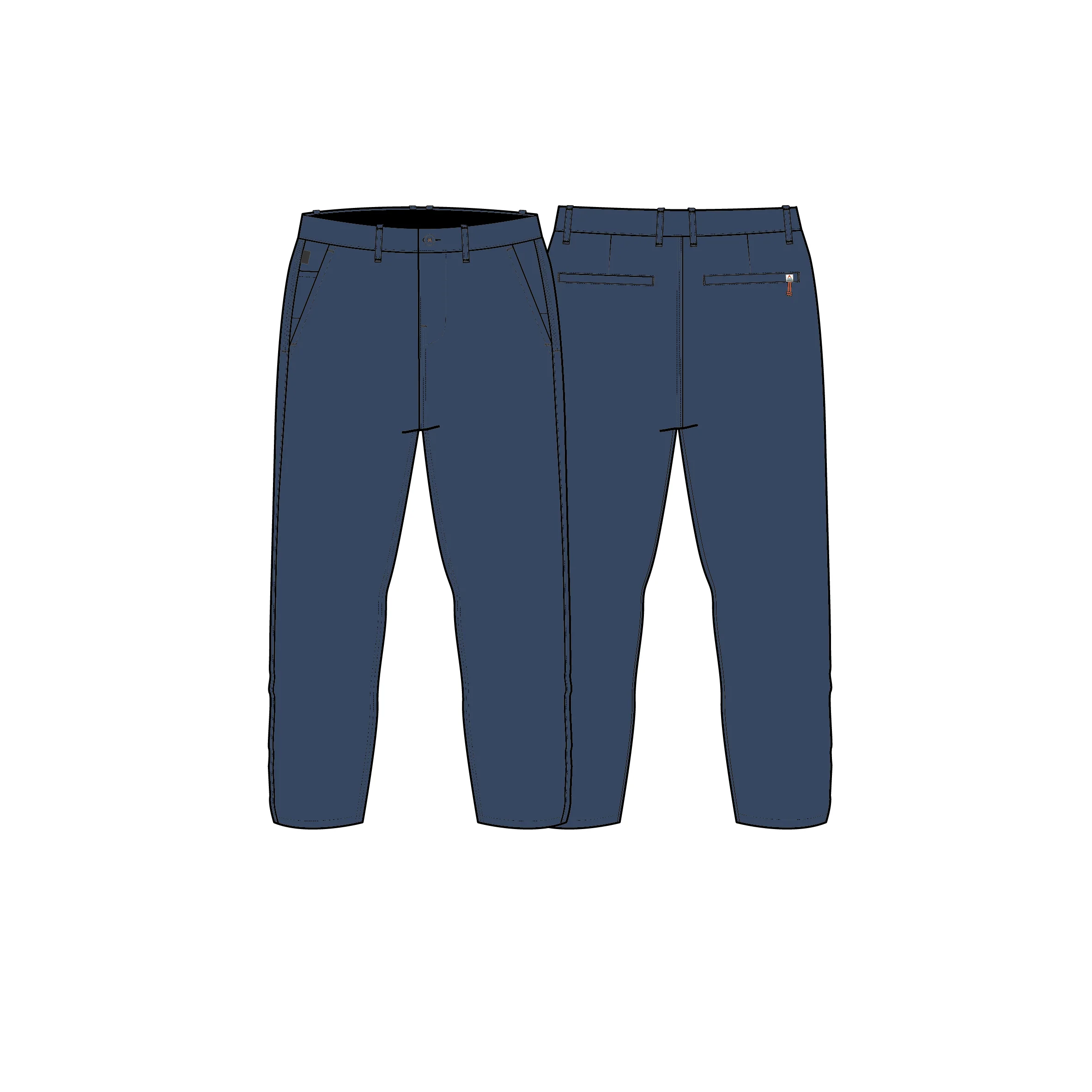 365 Hybrid NetPlus® Trouser - Blue Navy - Image 7