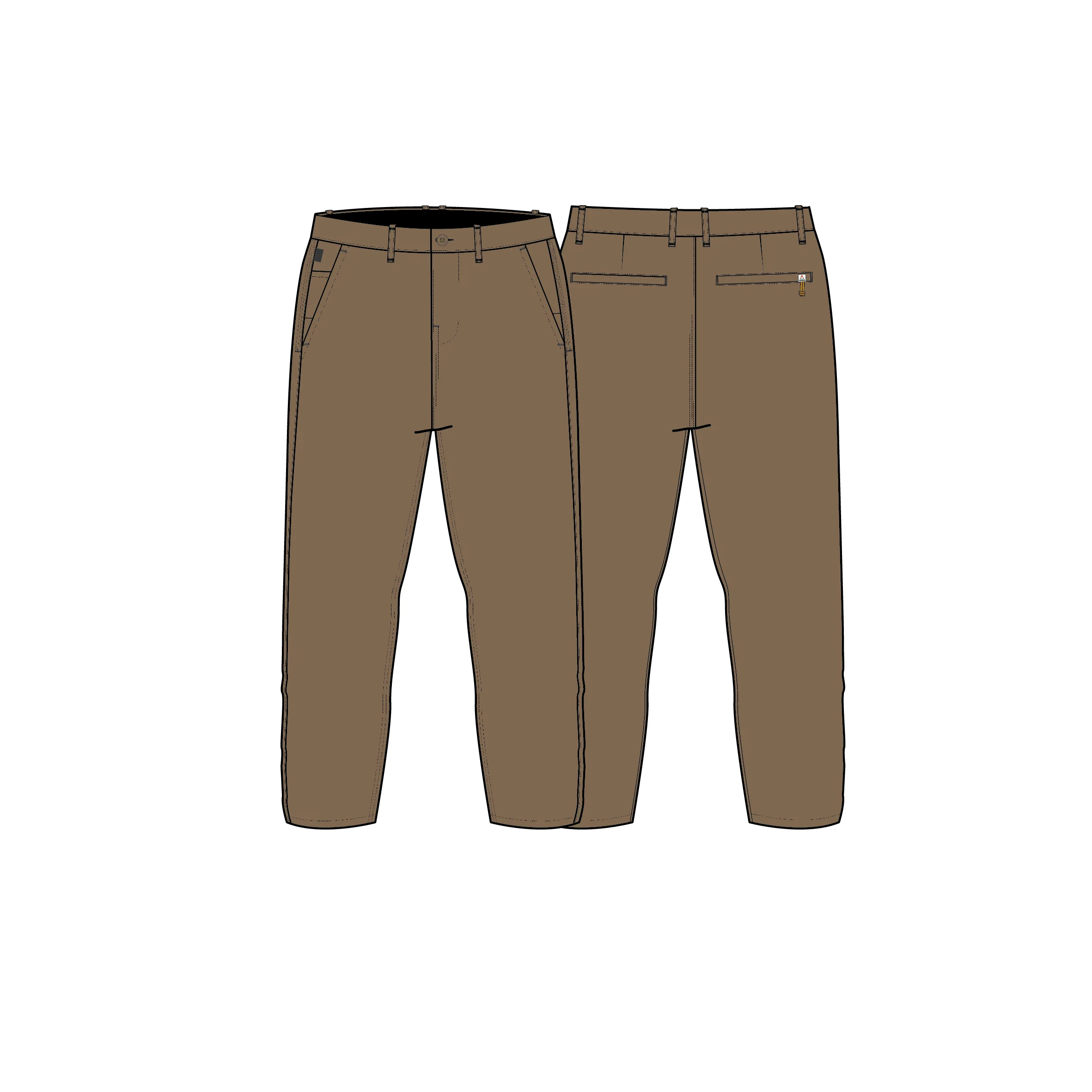365 Hybrid NetPlus® Trouser - Caramel Brown - Image 7