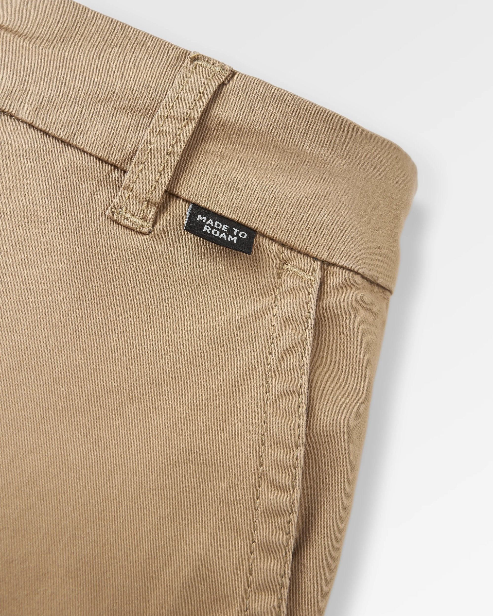 365 Light Organic Cotton Shorts - Biscuit - Image 4