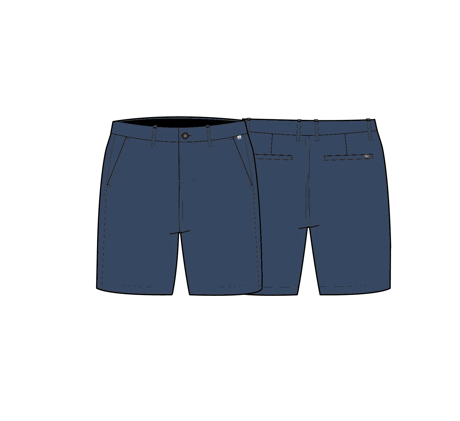 365 Short - Dark Denim - Image 7