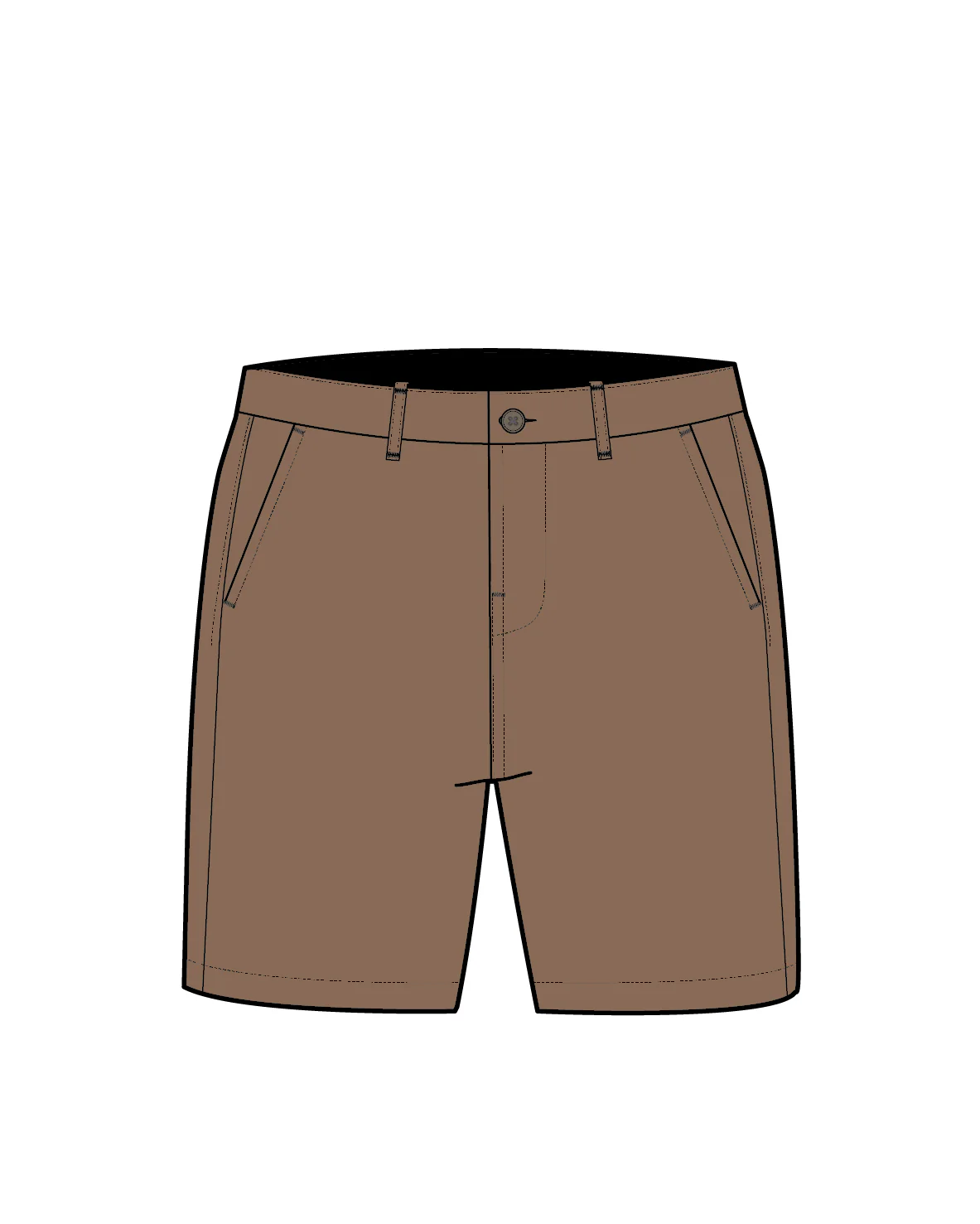 365 Short - Toffee - Image 9