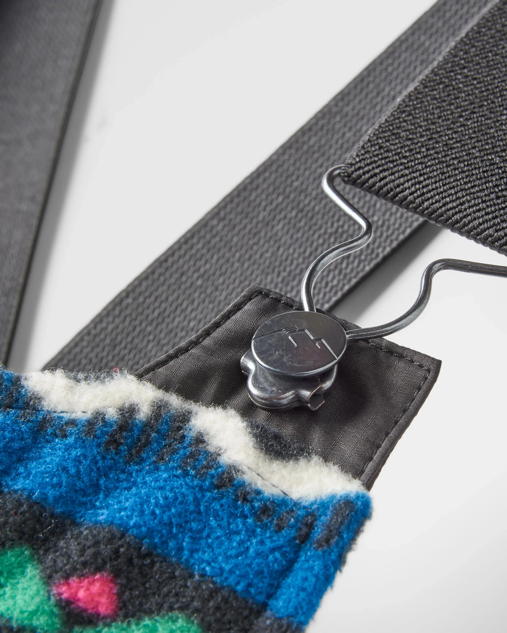Ace Polar Fleece Dungarees - Mountain Geo Tidal Blue - Image 9