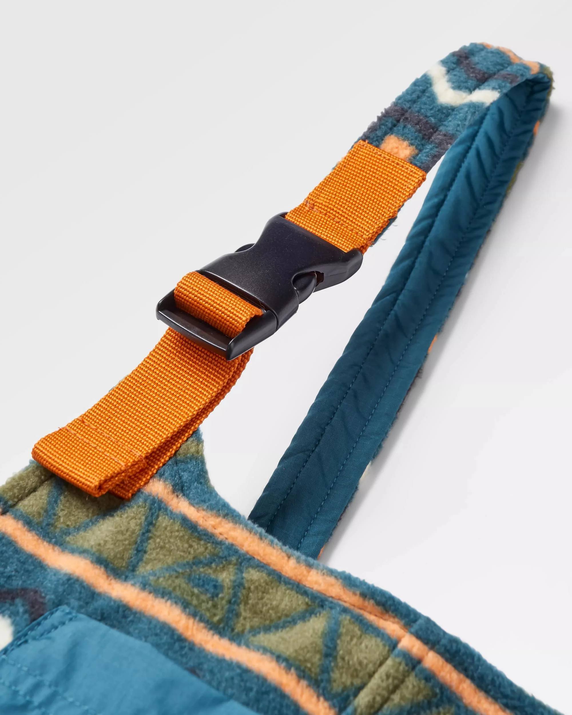 Ace Polar Fleece Dungarees - Retro Geo Mediterranean - Image 12