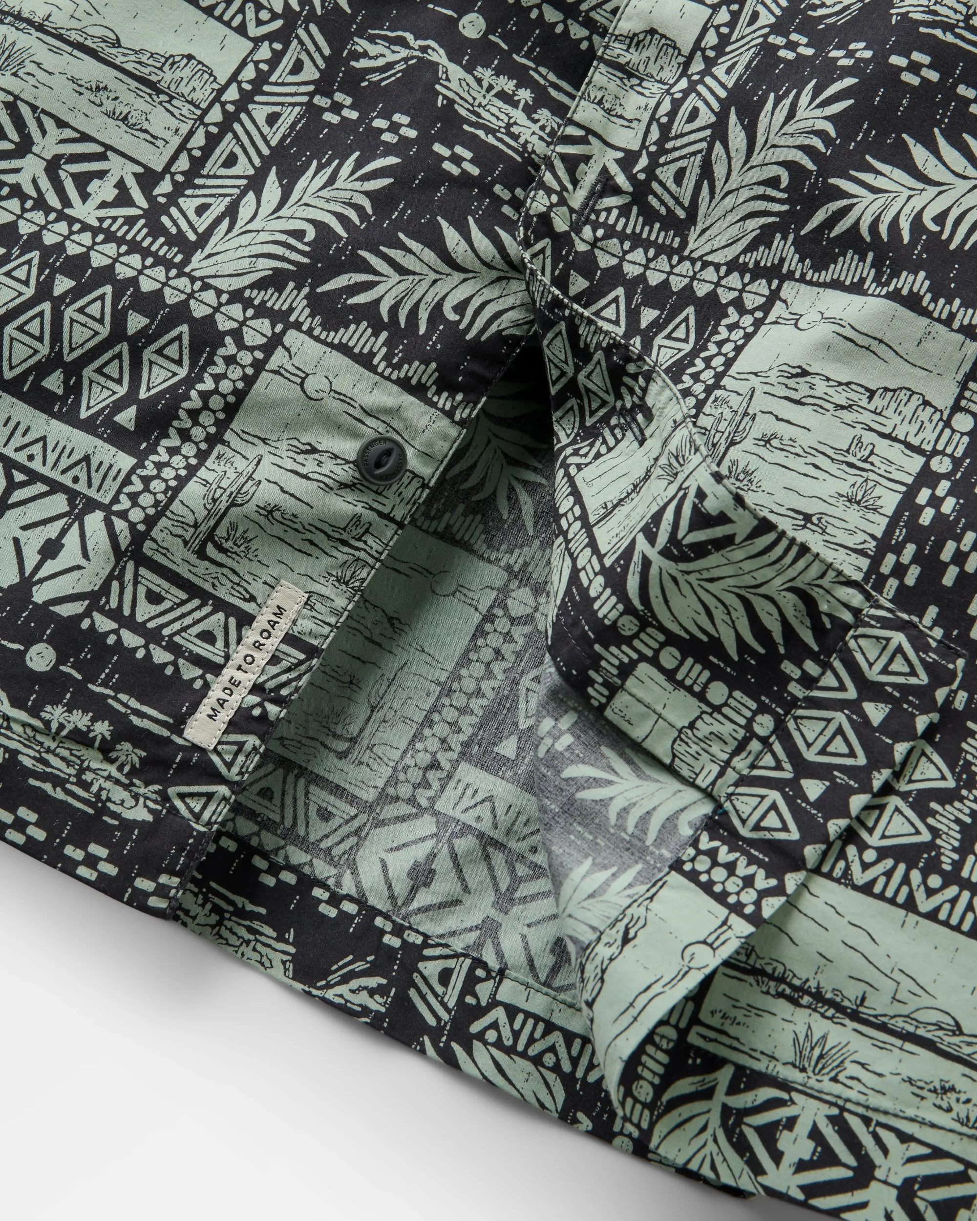 Acreage Shirt - Patchwork Faded Black - Image 5