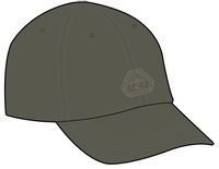 Active 6 Panel Cap - Dusty Olive - Image 7