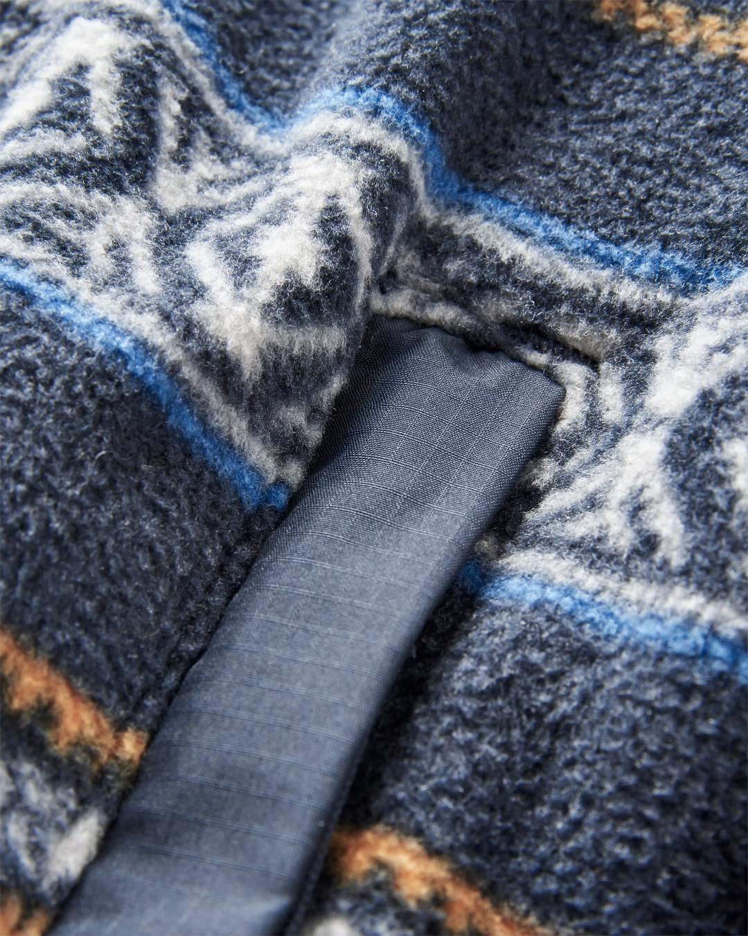 Adrift Polar Fleece - Midnight Fairisle - Image 6