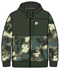 Adventure 2.0 Deep-Pile Sherpa Fleece - Alpine Camo Khaki - Image 13