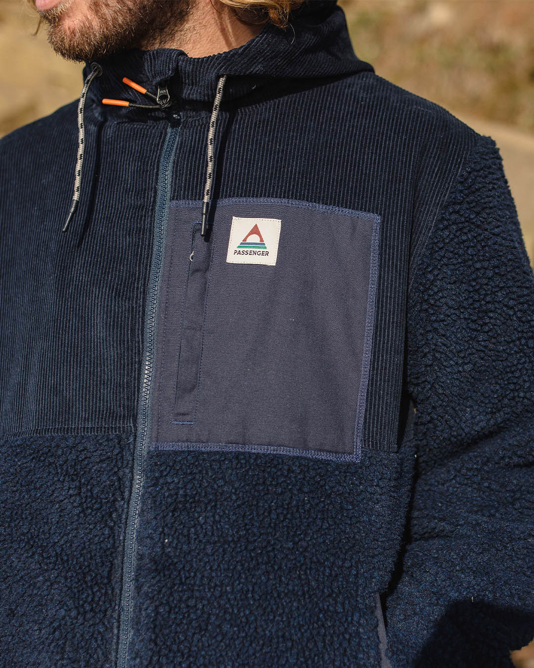 Adventure Sherpa Fleece - Deep Navy - Image 2