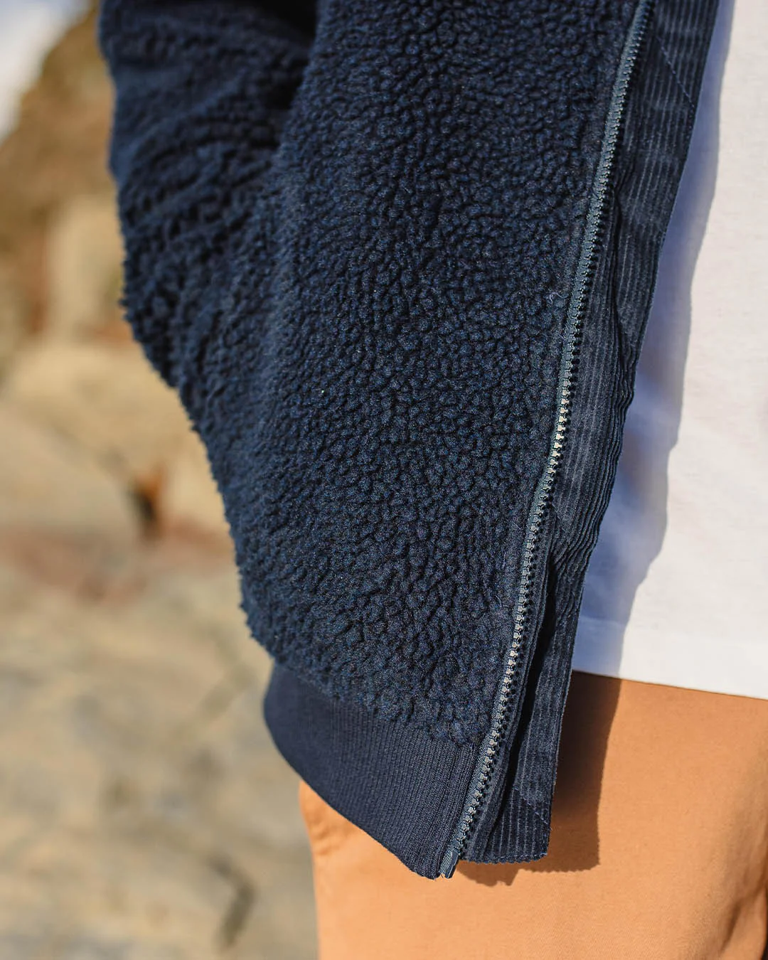 Adventure Sherpa Fleece - Deep Navy - Image 6