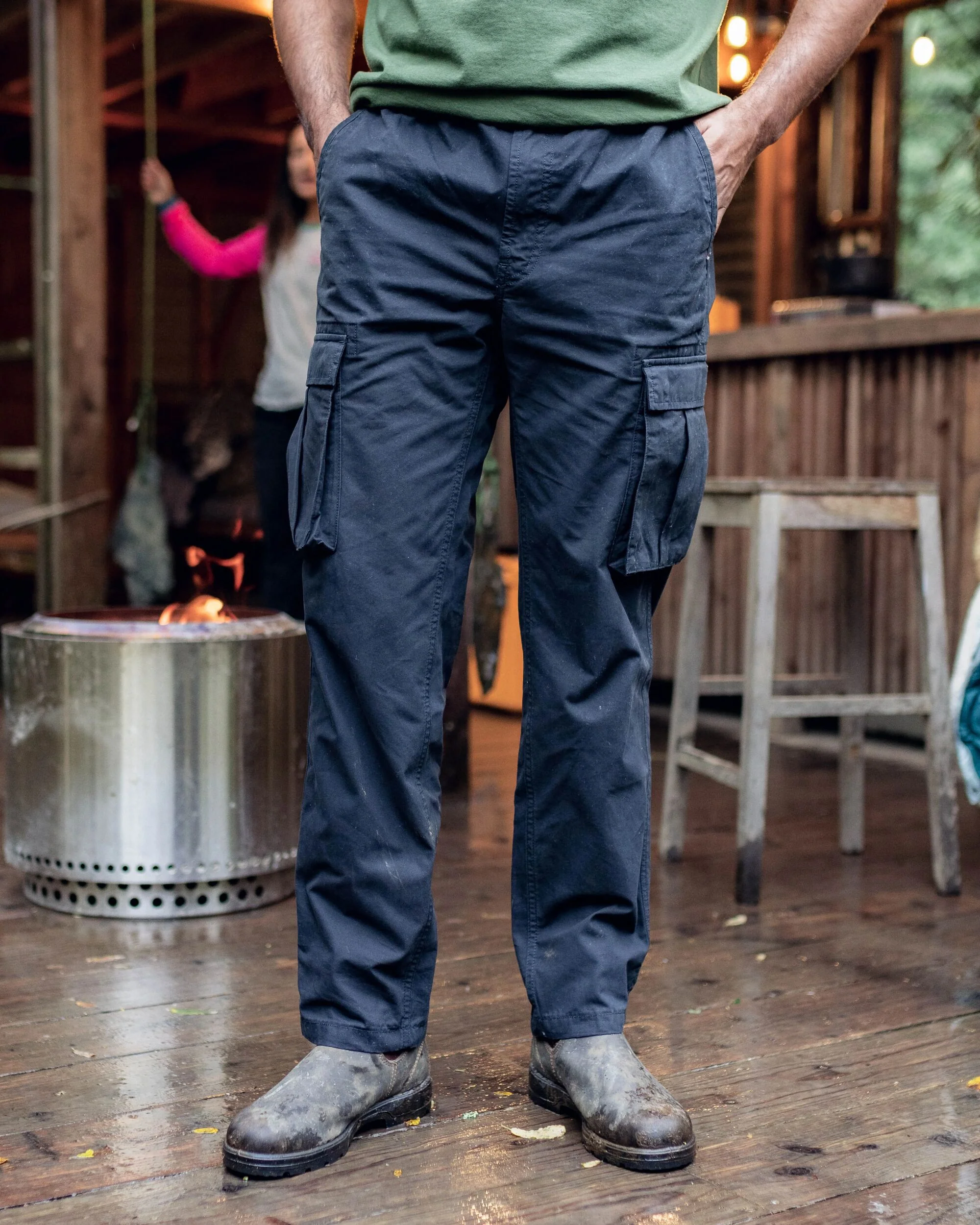 Adventurer Cargo Trouser - Black - Image 10