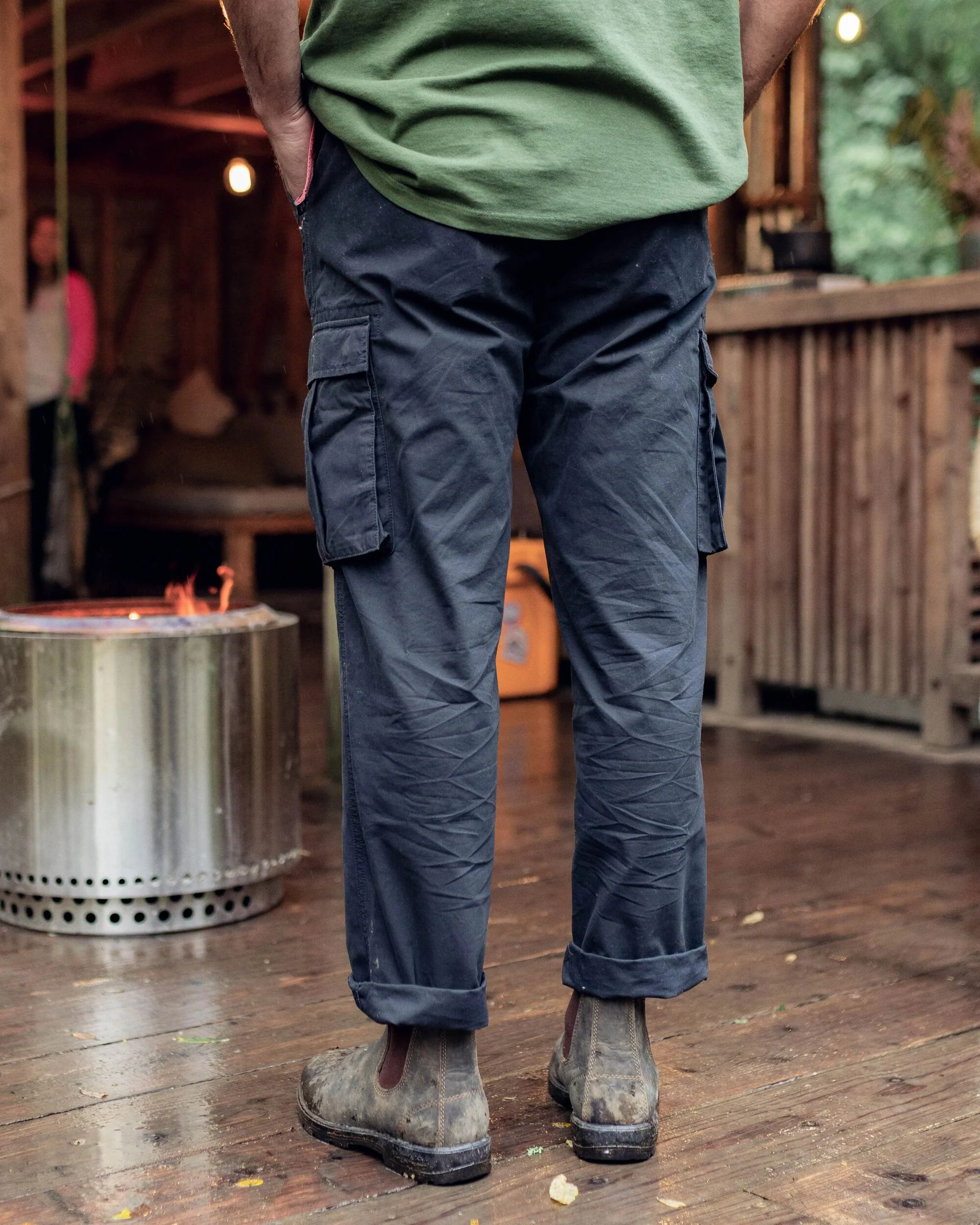 Adventurer Cargo Trouser - Black - Image 8