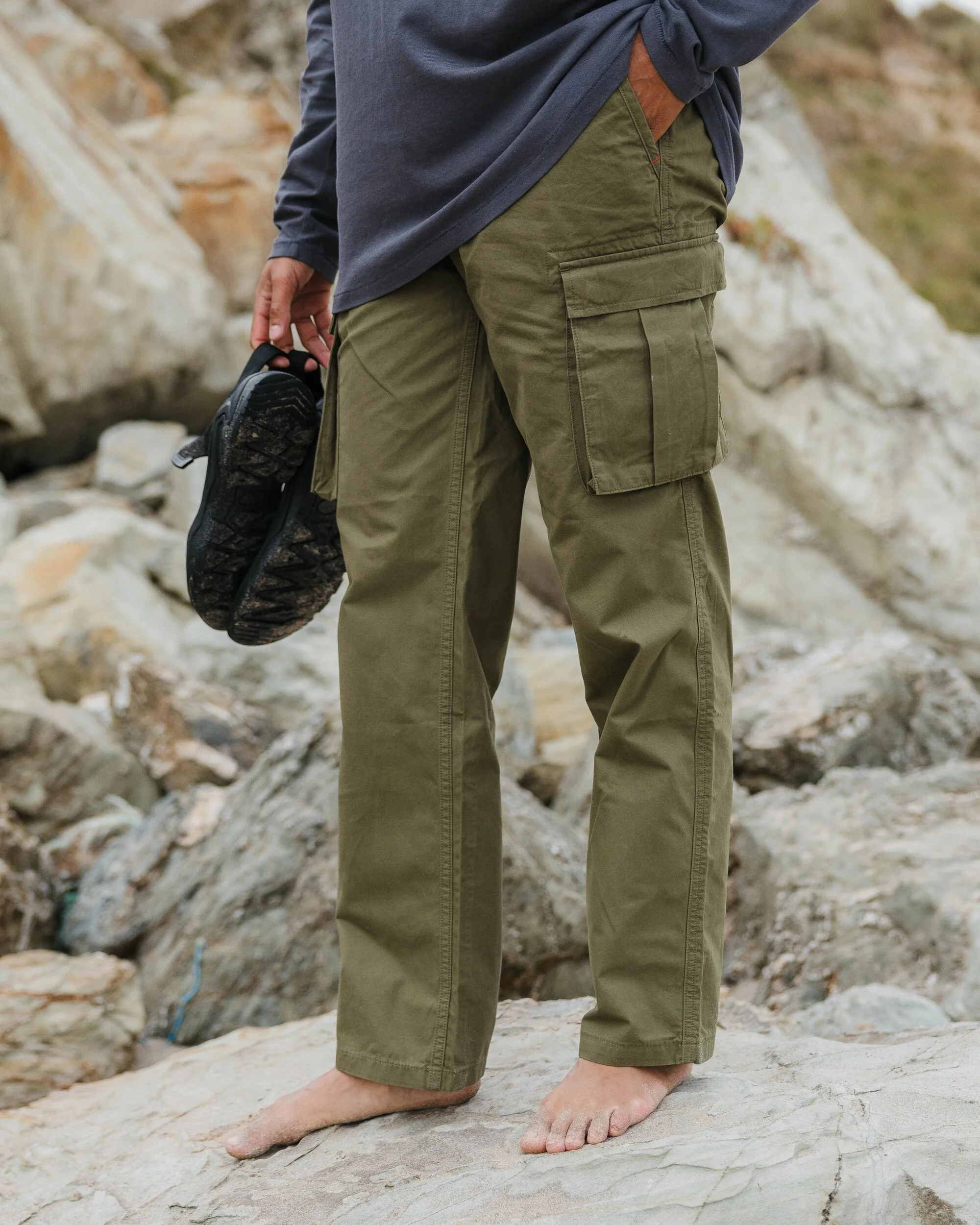 Adventurer Cargo Trouser - Khaki - Image 4