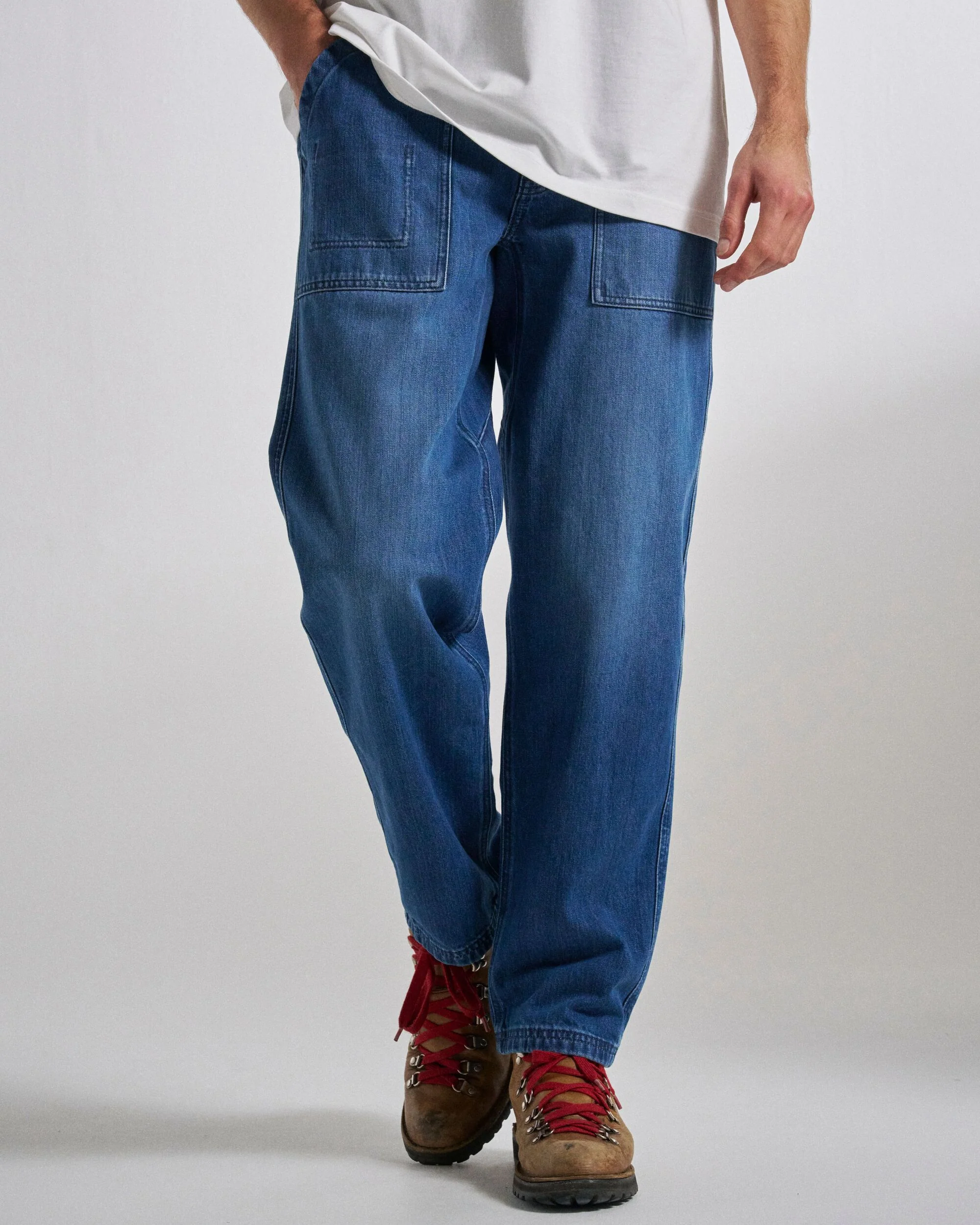 Adventurer Denim Trouser - Mid Wash Denim - Image 6