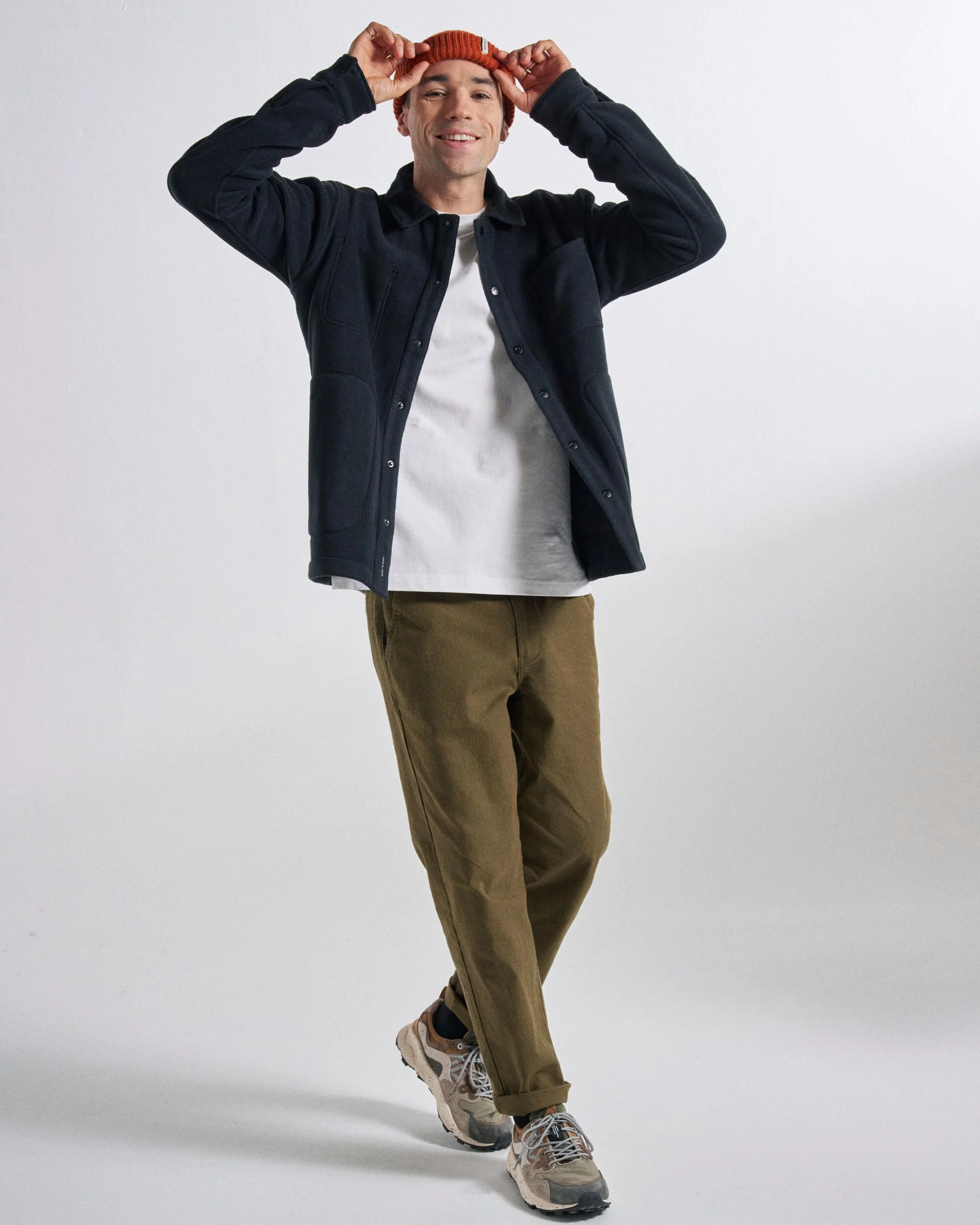 Adventurer Organic Canvas Trouser - Dark Olive - Image 7