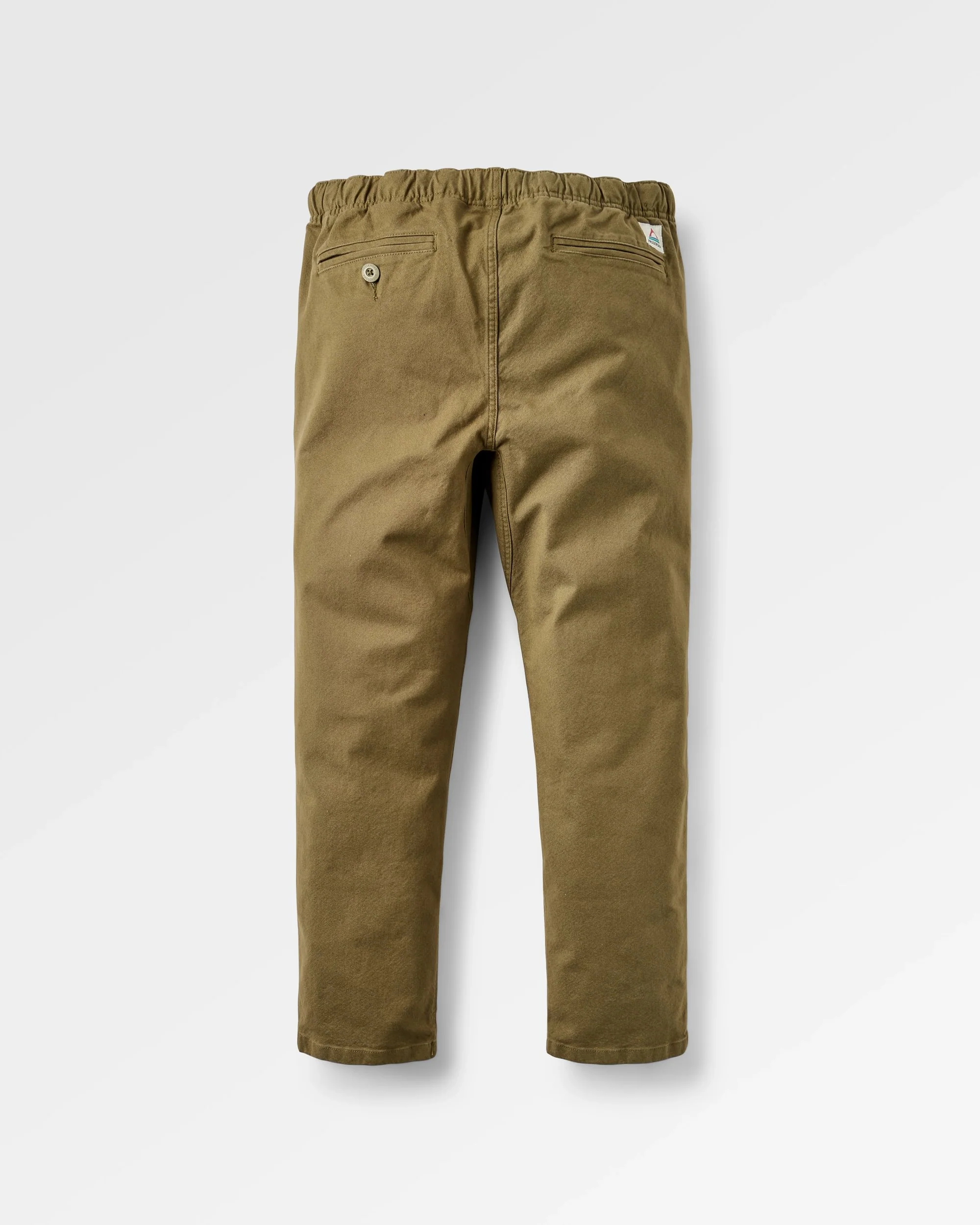 Adventurer Organic Canvas Trouser - Dark Olive - Image 8