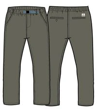 Adventurer Organic Canvas Trouser - Dusty Olive - Image 6