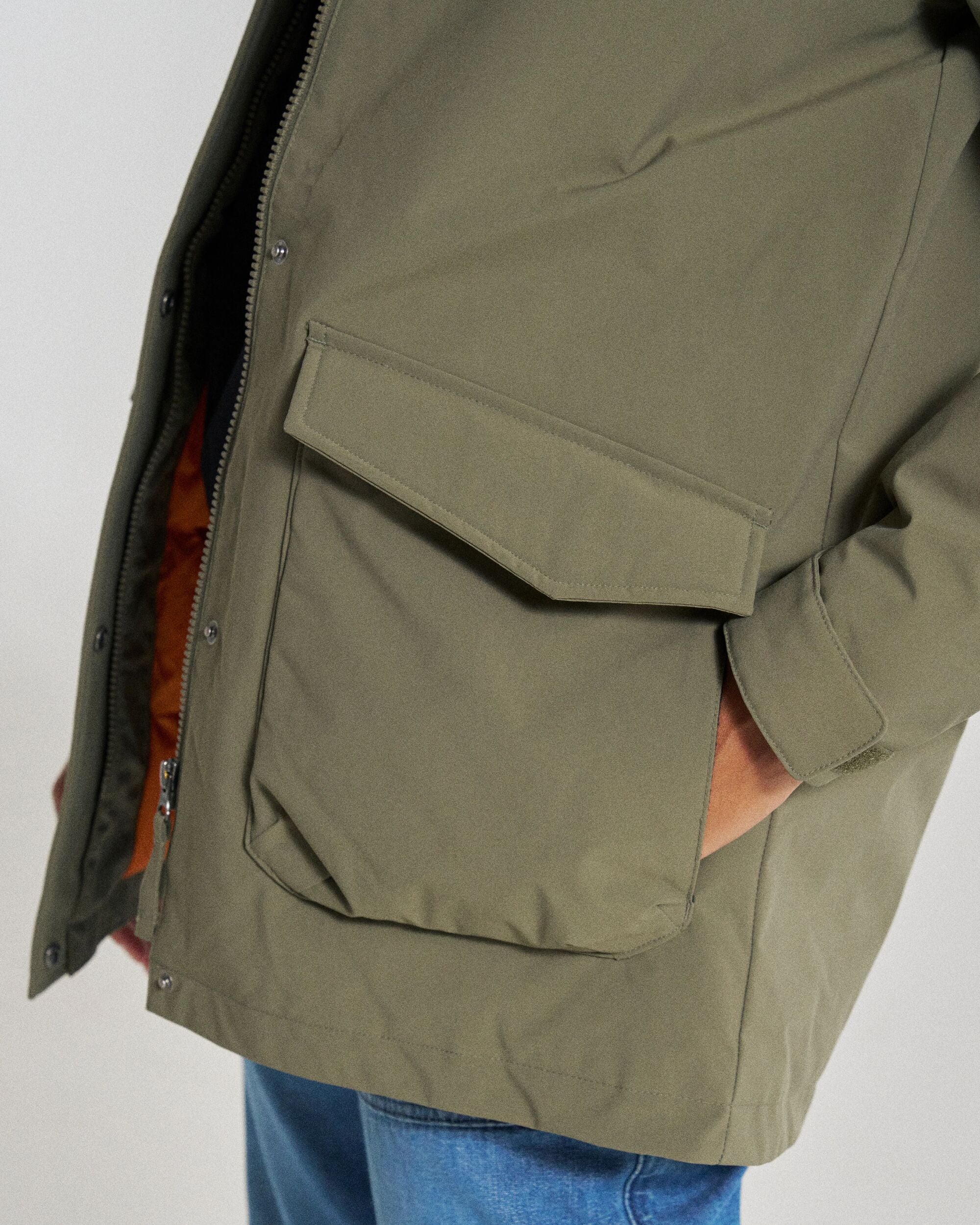 Alaska Insulated Parka - Dusty Olive - Image 11