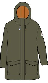 Alaska Insulated Parka - Khaki - Image 10