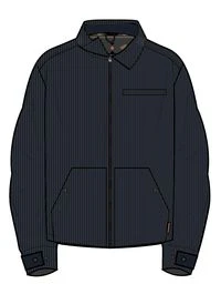 Alder Cord Jacket - Deep Navy - Image 10