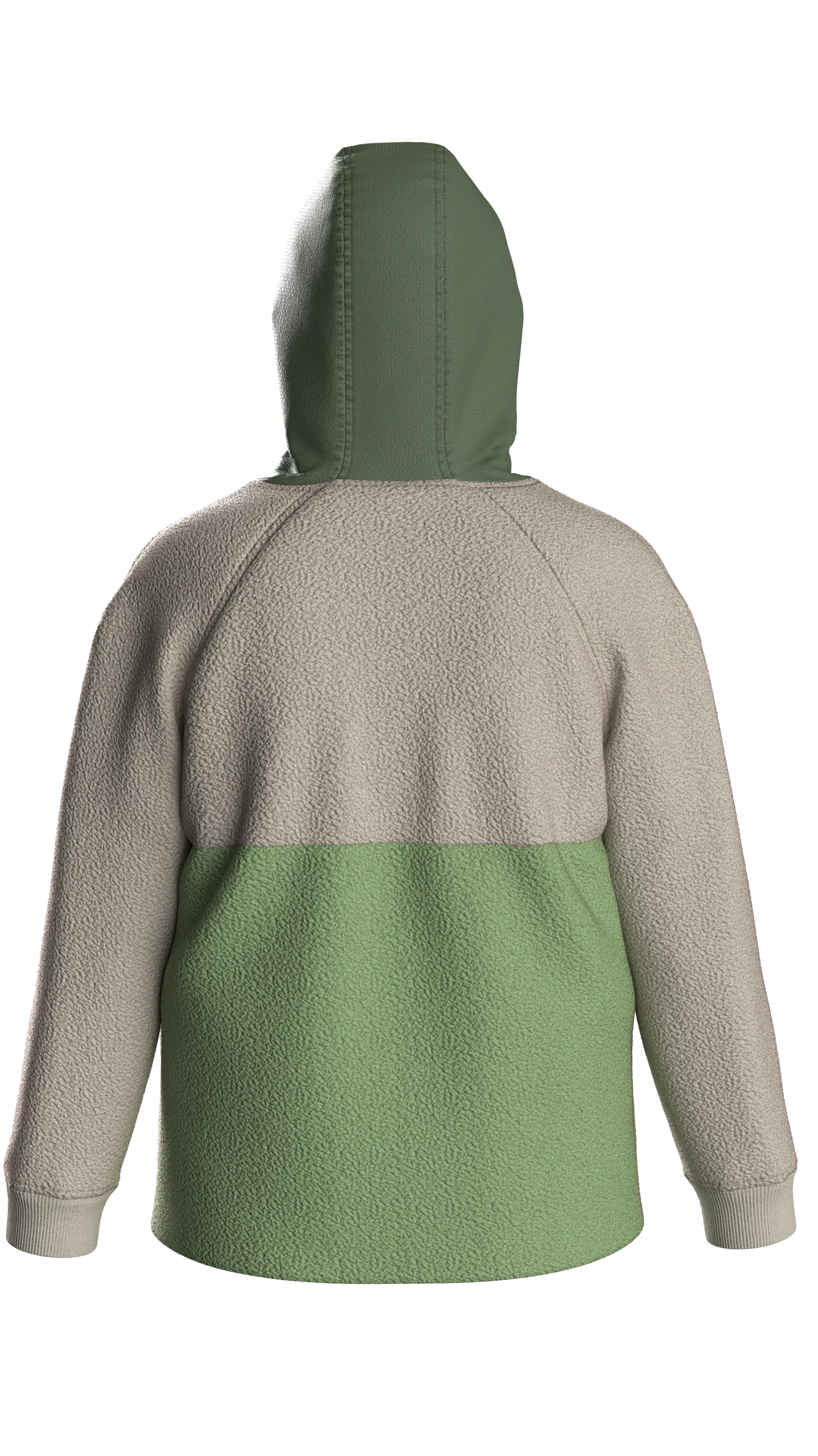Alexander Hooded Polar Fleece - Feather/Wild Green - Image 11