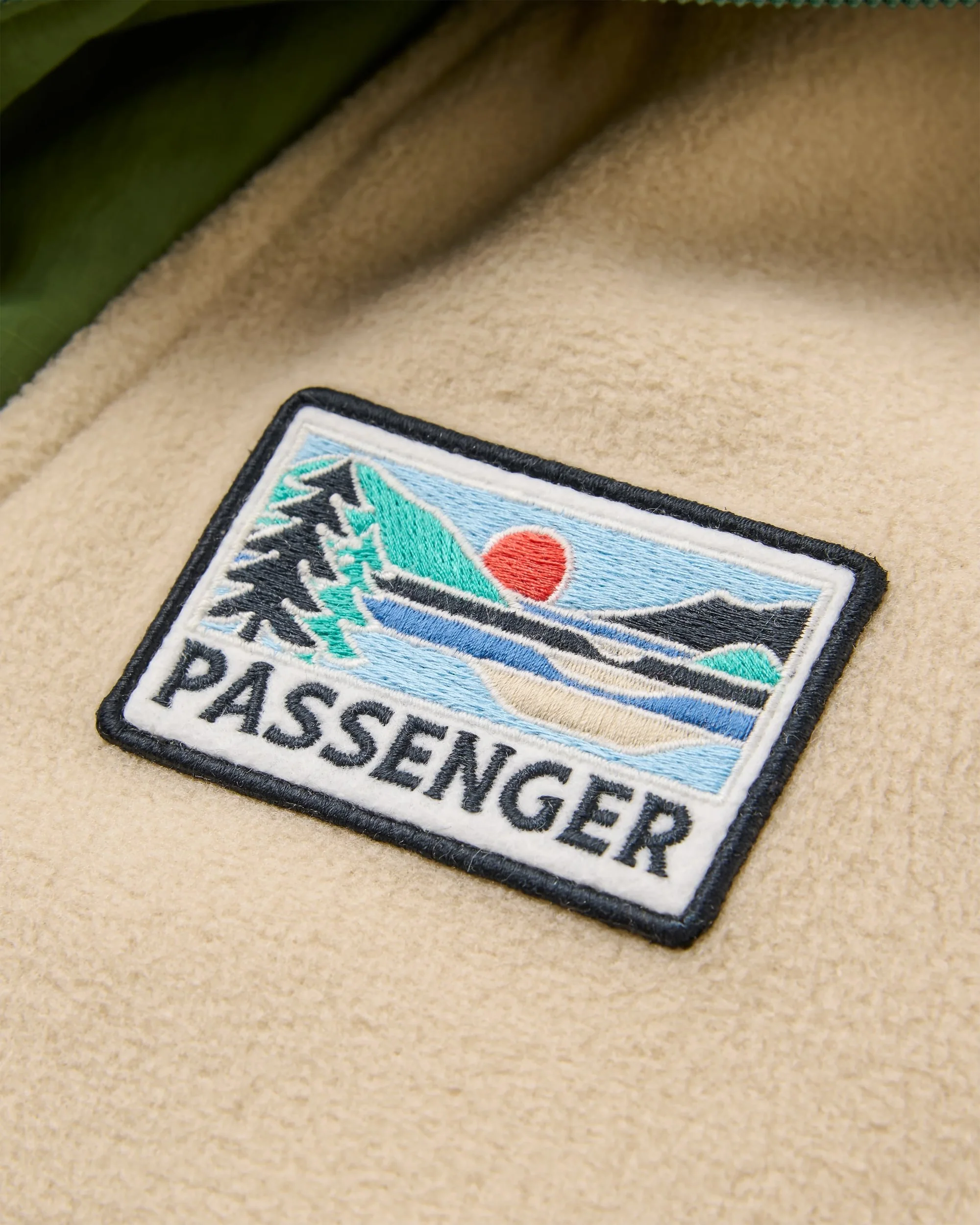 Alexander Hooded Polartec® Fleece - Feather/Wild Green - Image 5