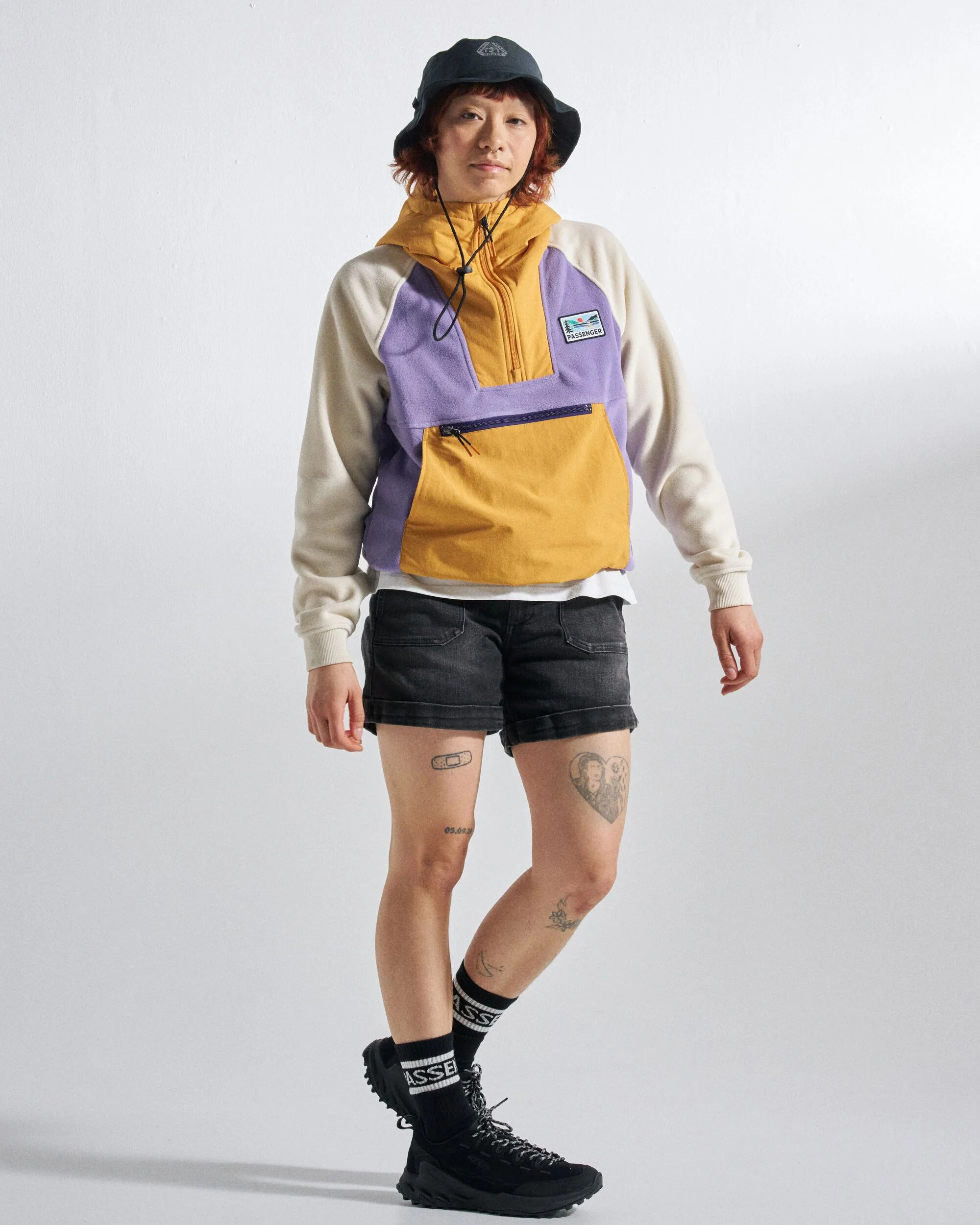 Alexander Hooded Polartec® Fleece - Purple Haze - Image 3