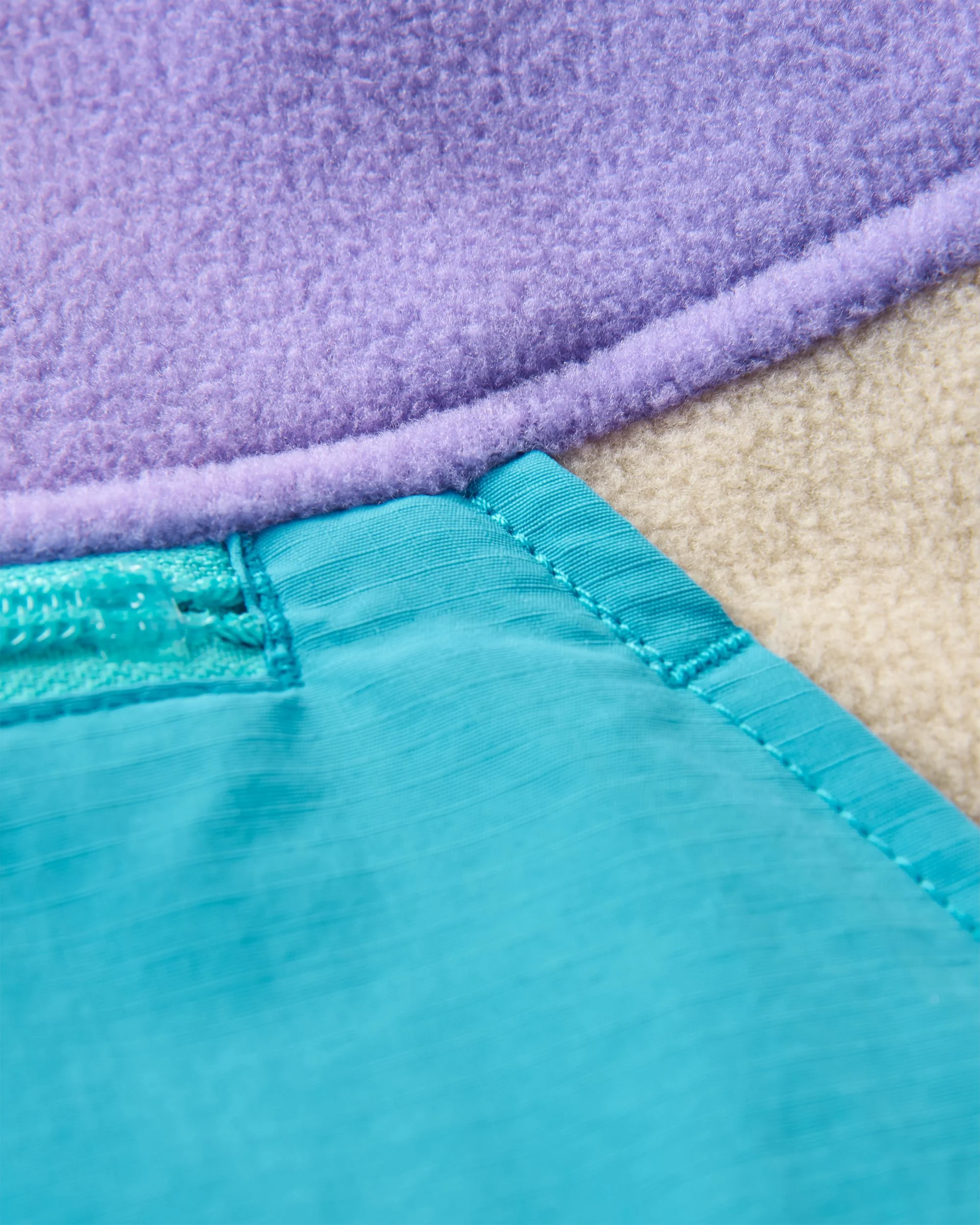 Alexander Hooded Polar Fleece - Retro Purple/Bluejay - Image 12