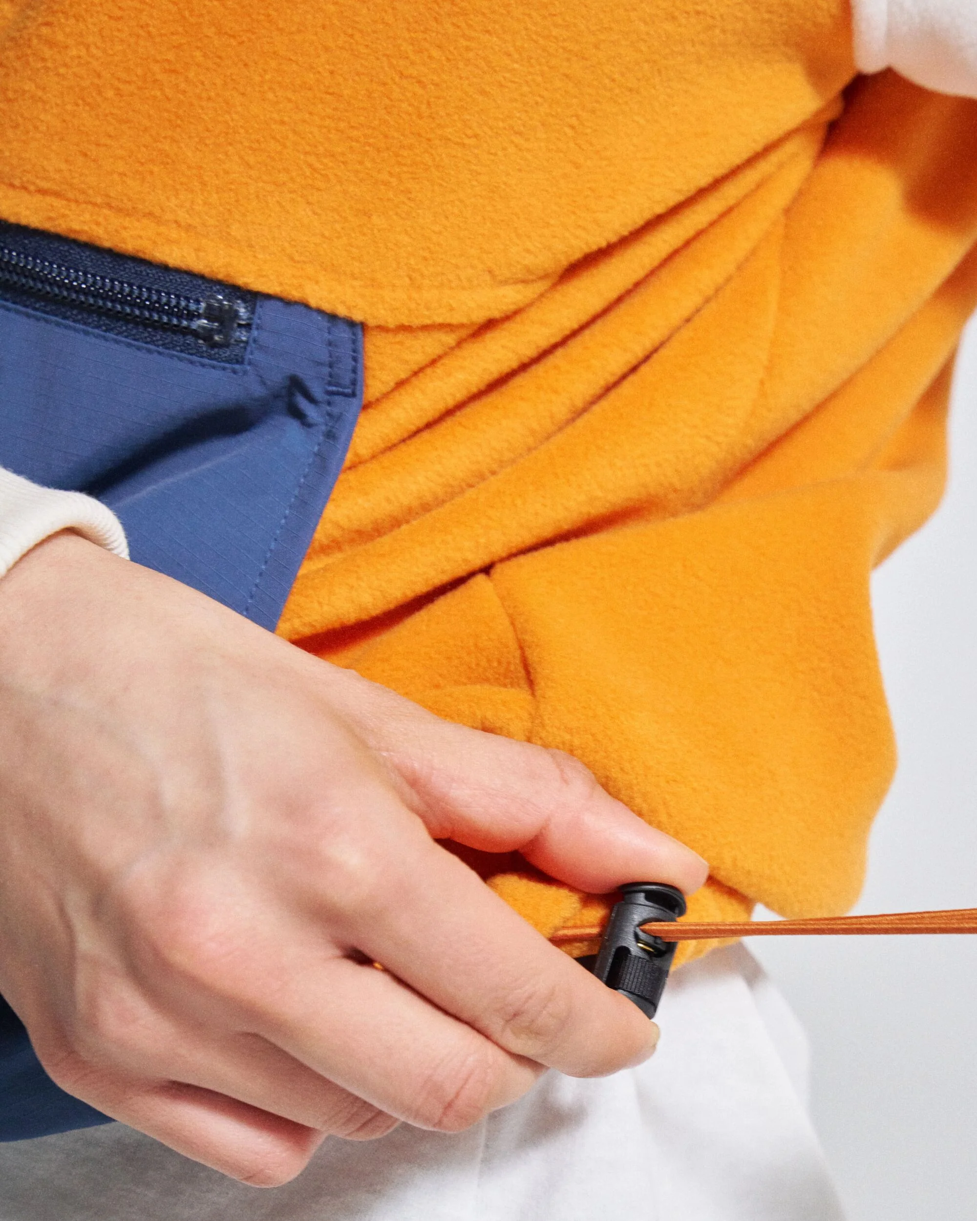 Alexander Hooded Polartec® Fleece - Sunrise Orange - Image 6