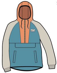 Alexander Polar Hooded Fleece - Blue Pool - Image 12