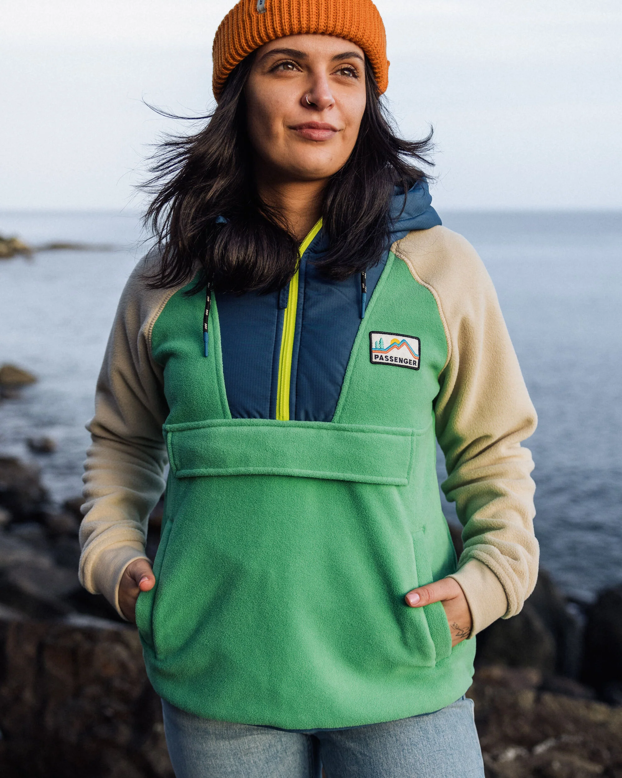 Alexander Polar Hooded Fleece - Green Spruce - Image 2