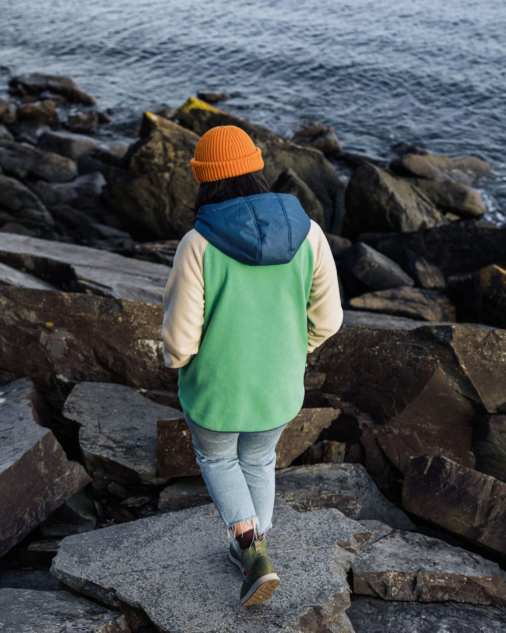 Alexander Polar Hooded Fleece - Green Spruce - Image 6