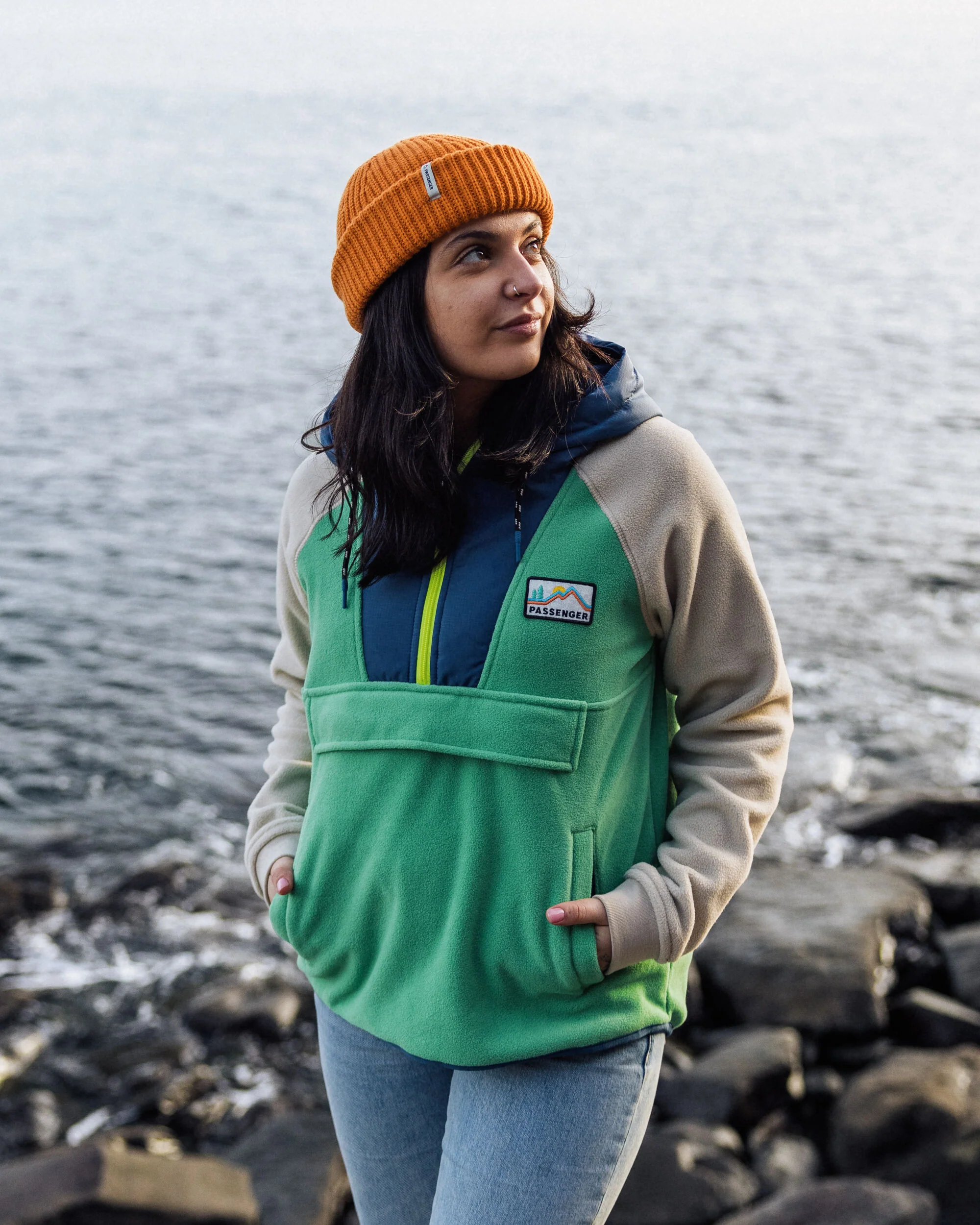 Alexander Polar Hooded Fleece - Green Spruce - Image 7