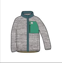 Women's Amber Polartec® Fleece - Grey Marl - Image 10
