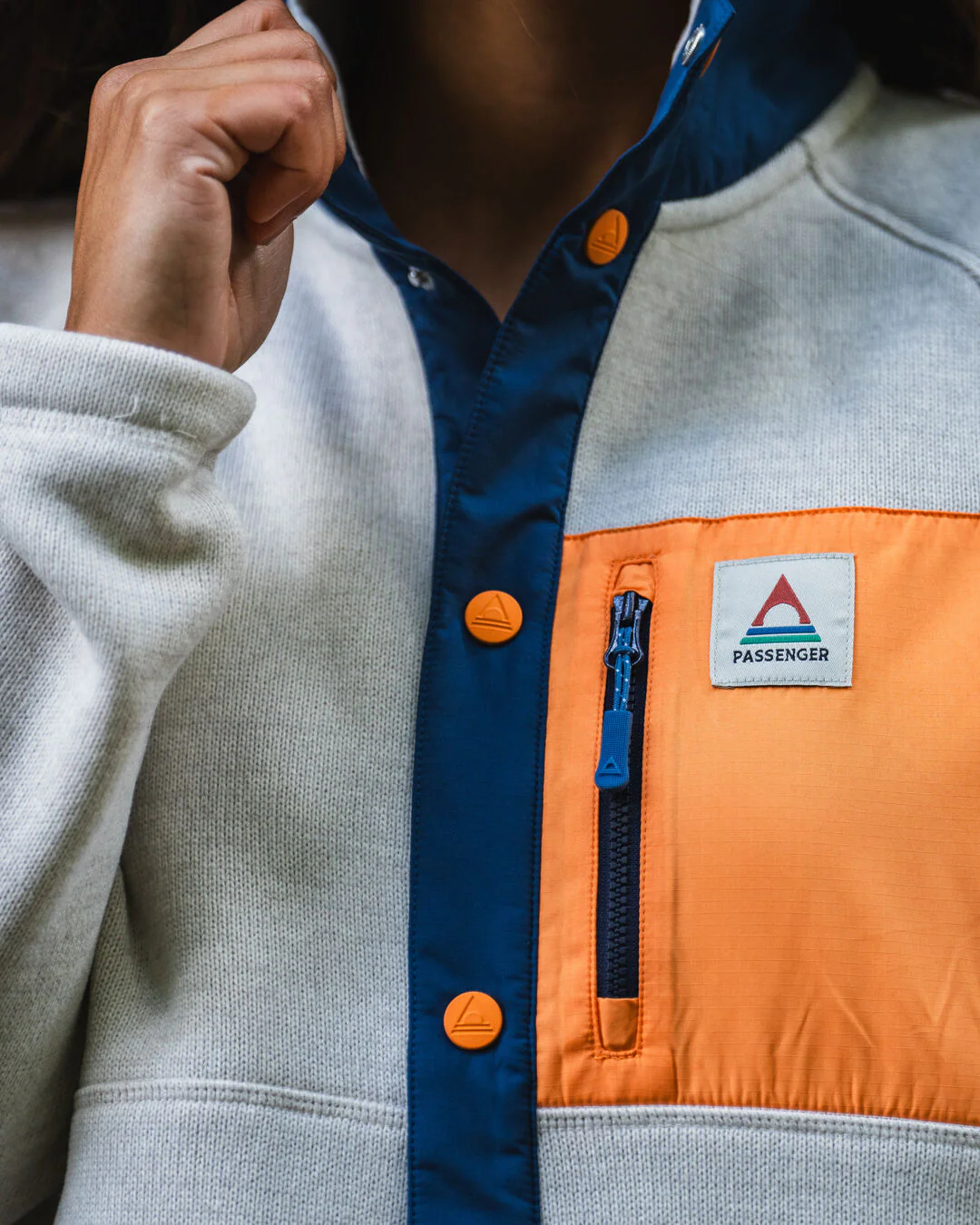 Women's Amber Polartec® Fleece - Vintage White - Image 6