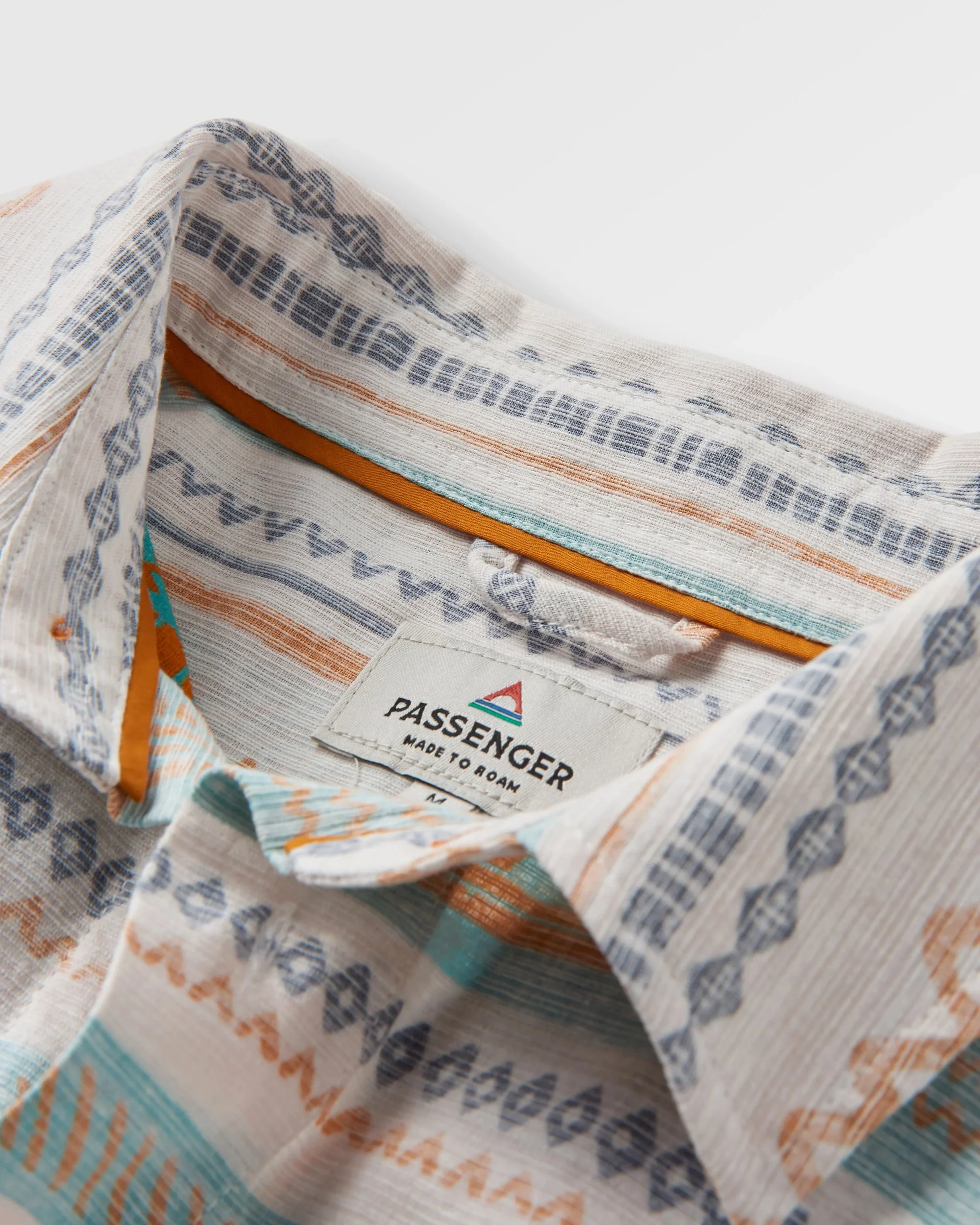 Amboro Shirt - Patchwork Stripe Birch - Image 11