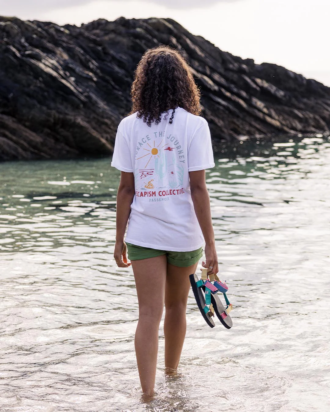 Arabica Oversized T-Shirt - White - Image 3