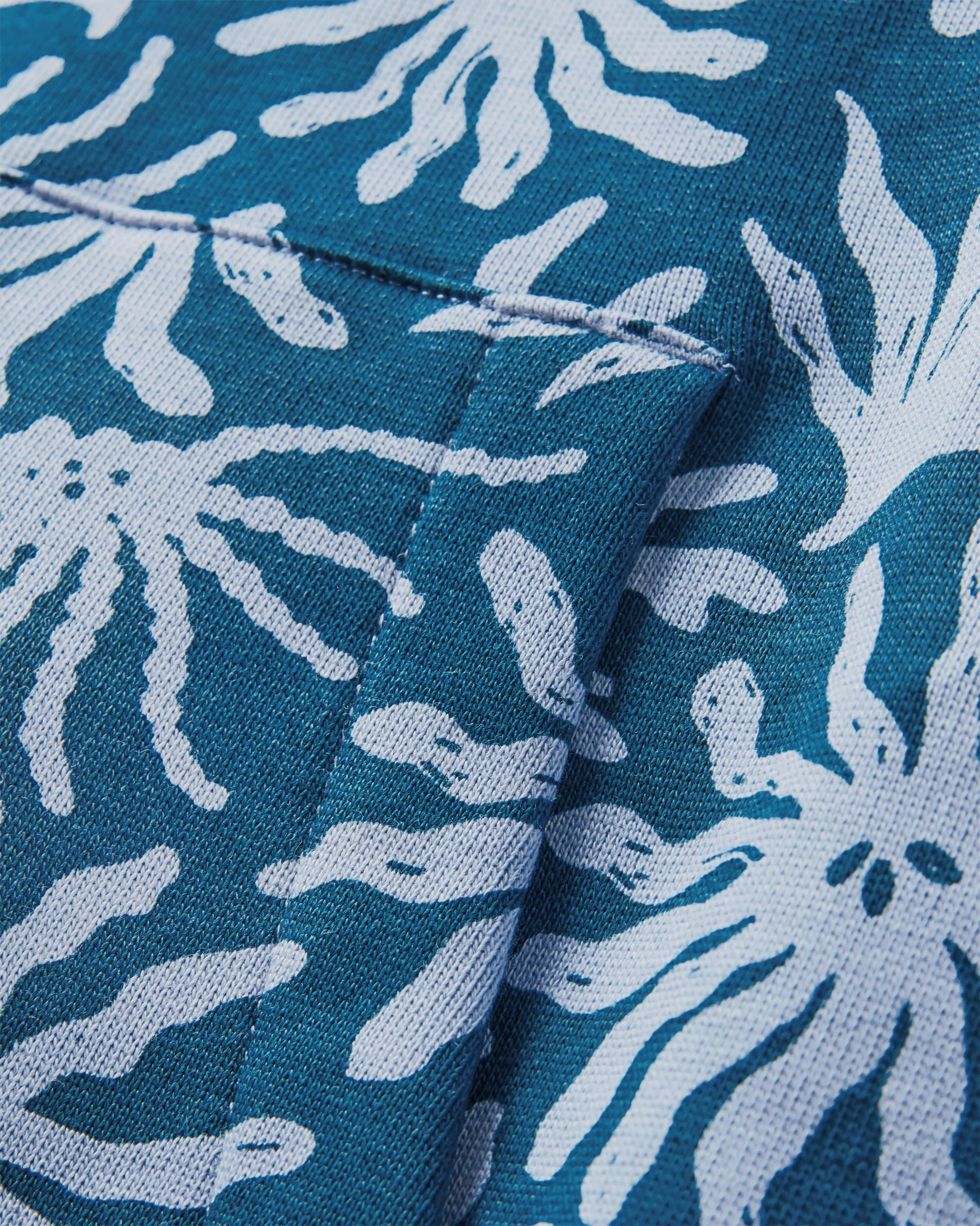 Arame Organic Cotton Hoodie - Seaweed Blue Steel - Image 10