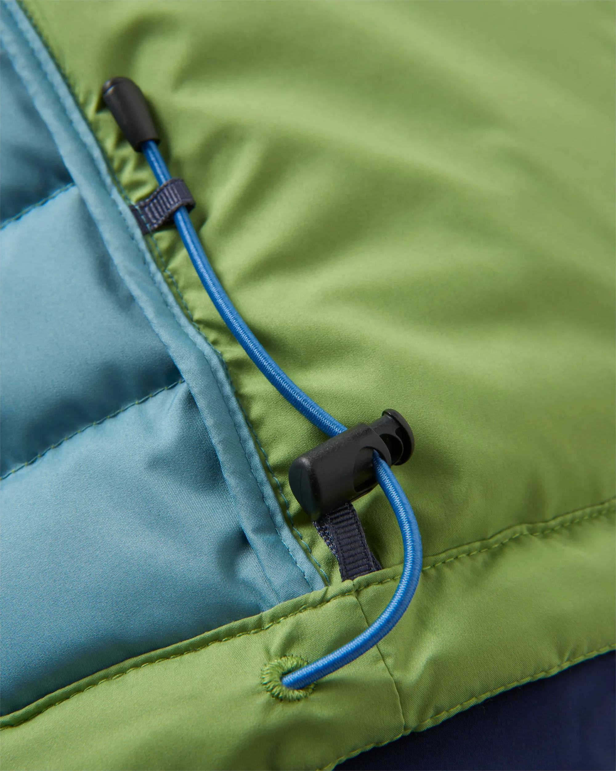 Ashland Down Jacket - Rich Navy/Pear Green - Image 12