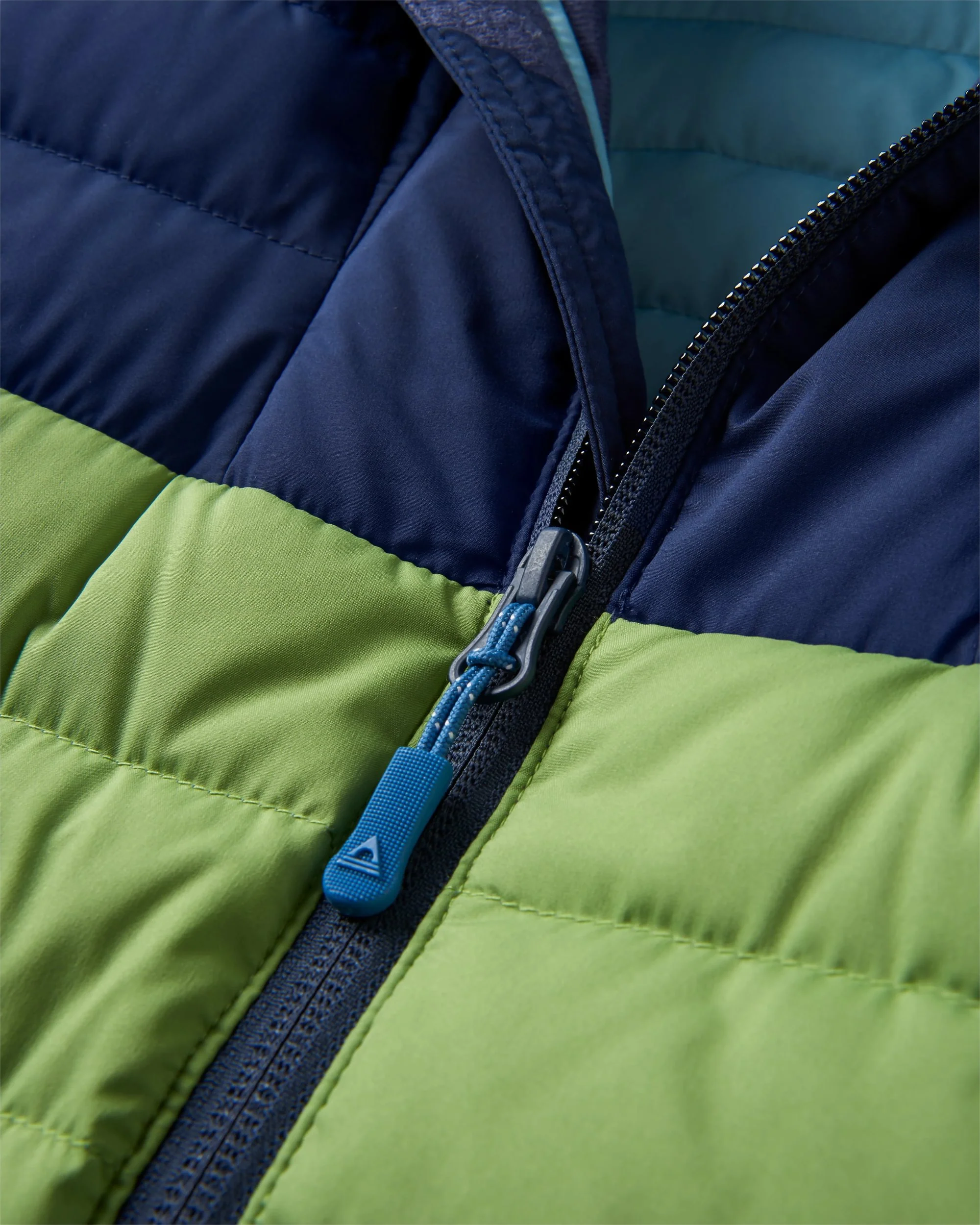 Ashland Down Jacket - Rich Navy/Pear Green - Image 7