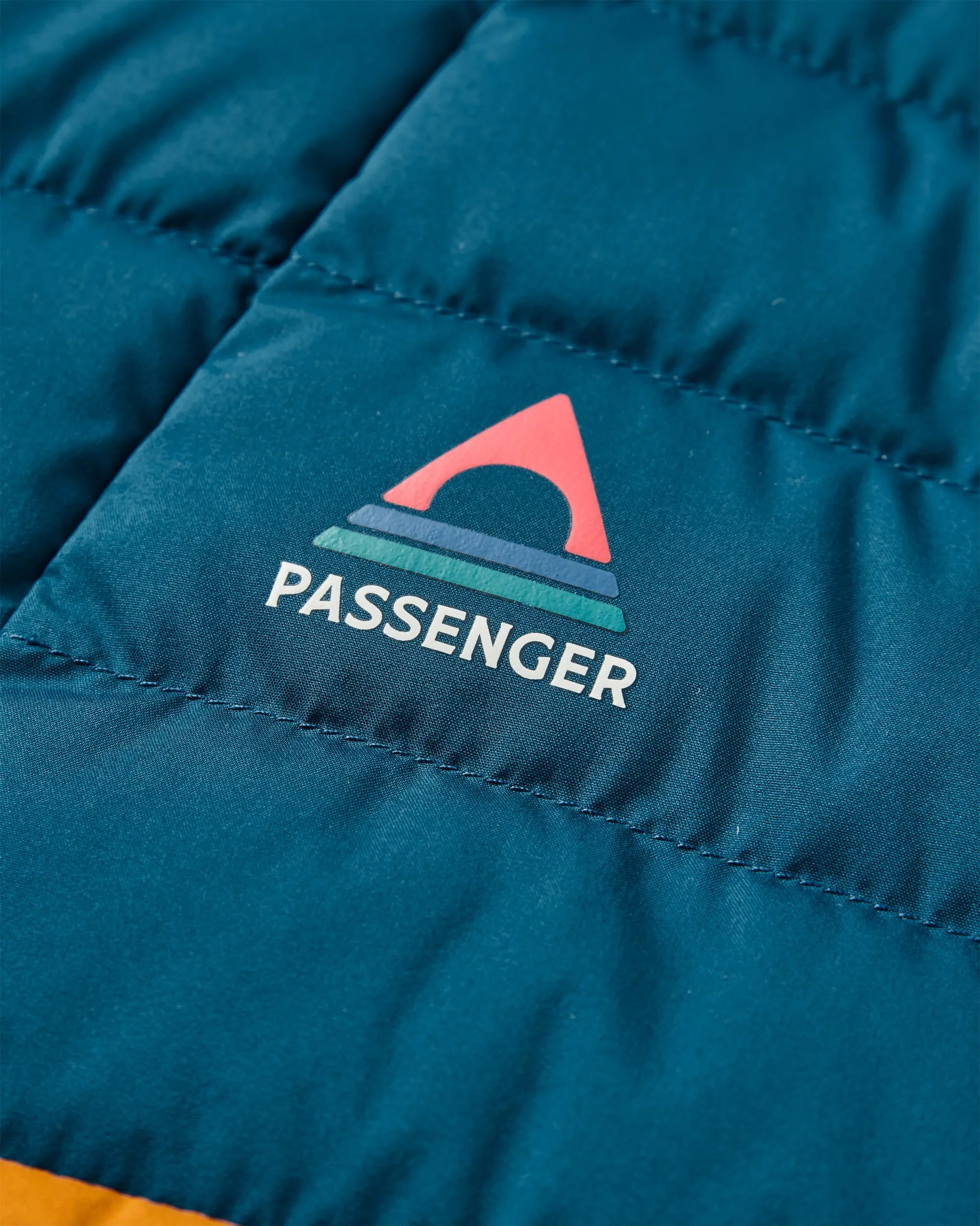 Ashland Down Gilet - Retro Orange/Tidal Blue - Image 6
