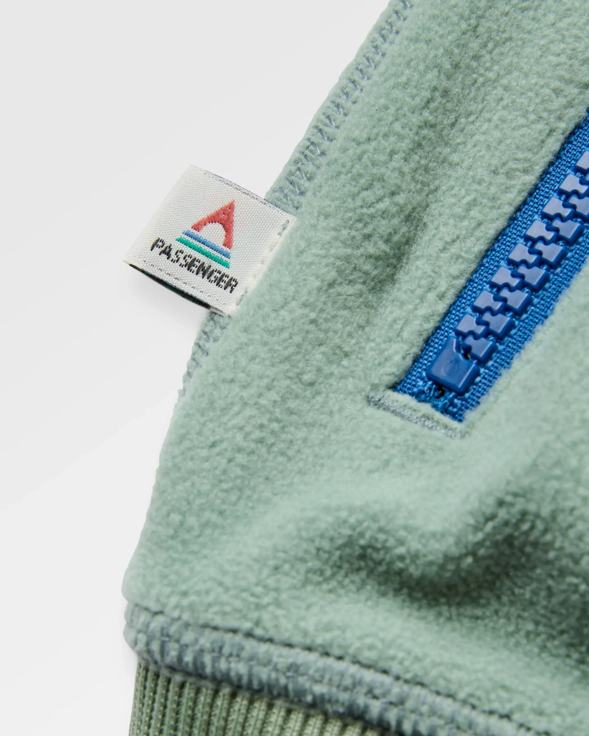 Ayla Micro Polartec® Crew Fleece - Pistachio - Image 6