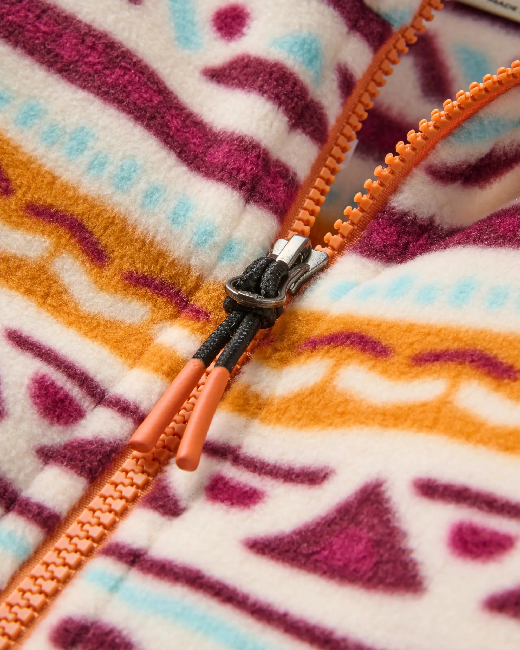Ayla Micro Polartec® Fleece - Geo Tracks Birch - Image 7