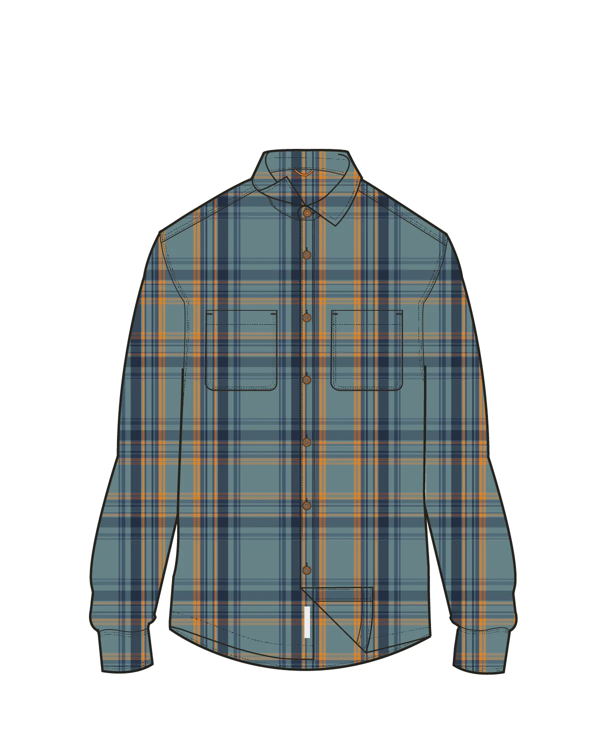 Backcountry Check Light Shirt - Arctic Check - Image 9