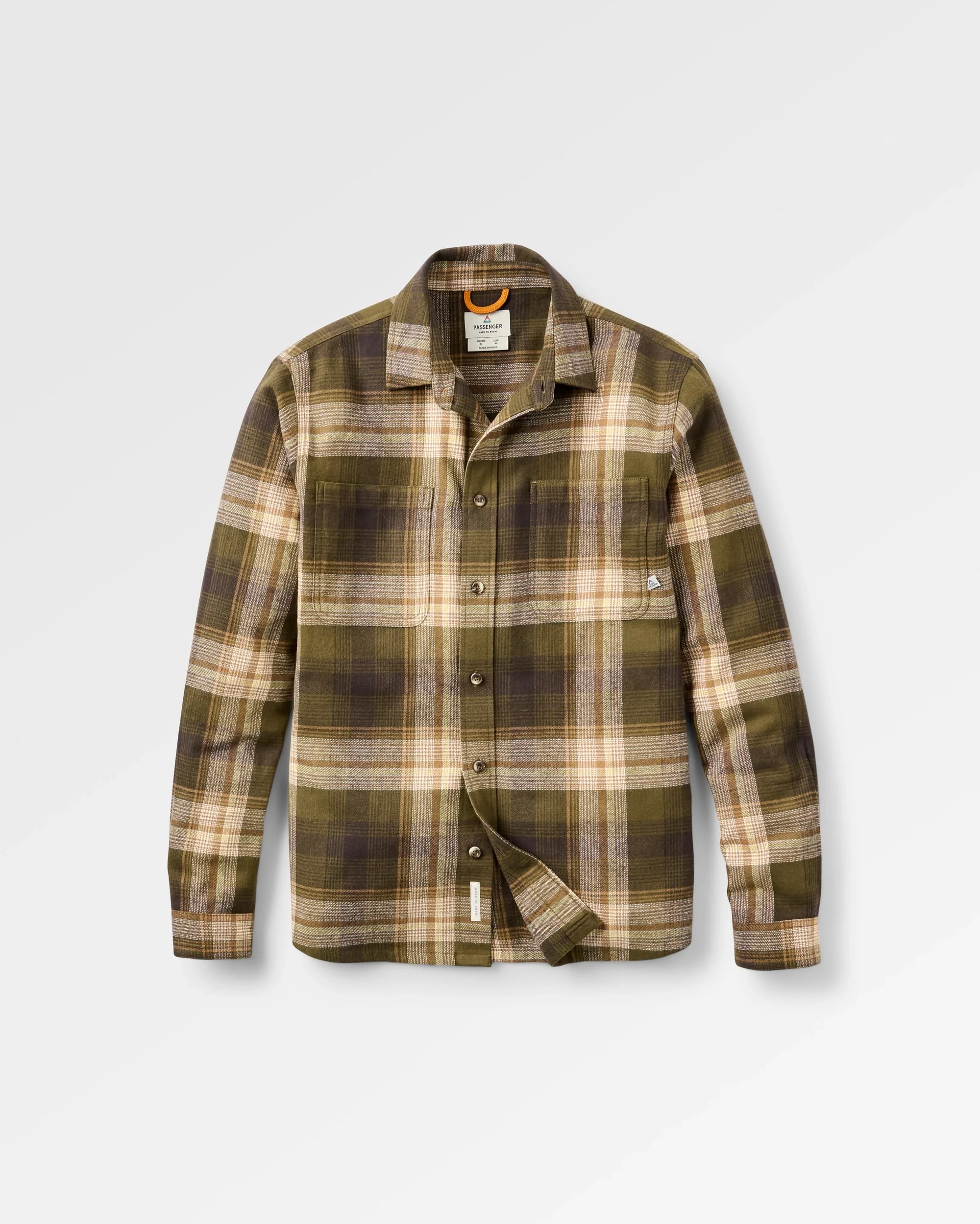 Backcountry Check Shirt - Dark Olive Check - Image 2