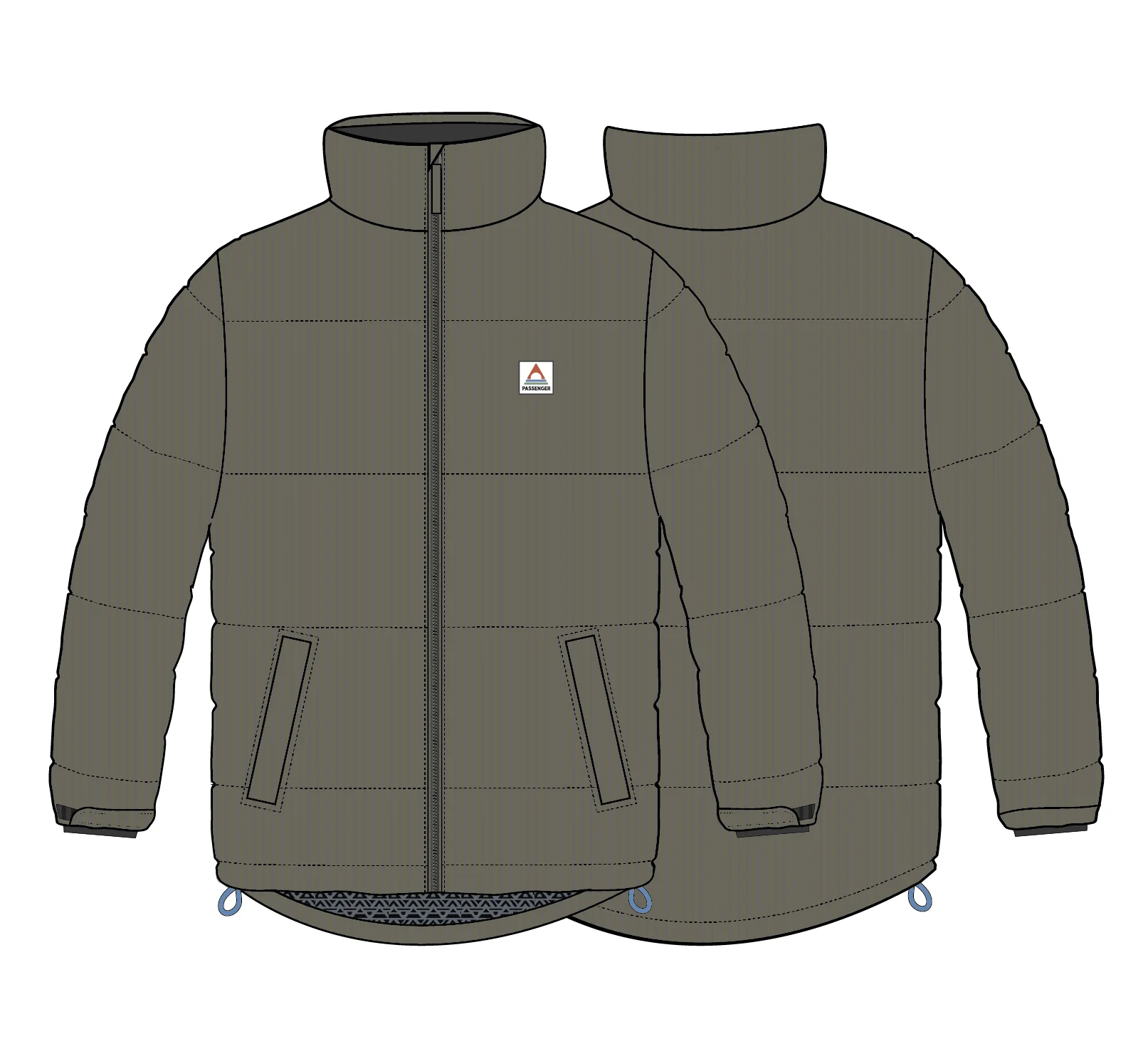 Backcountry Cord Insulated Jacket - Dusty Olive - Image 10