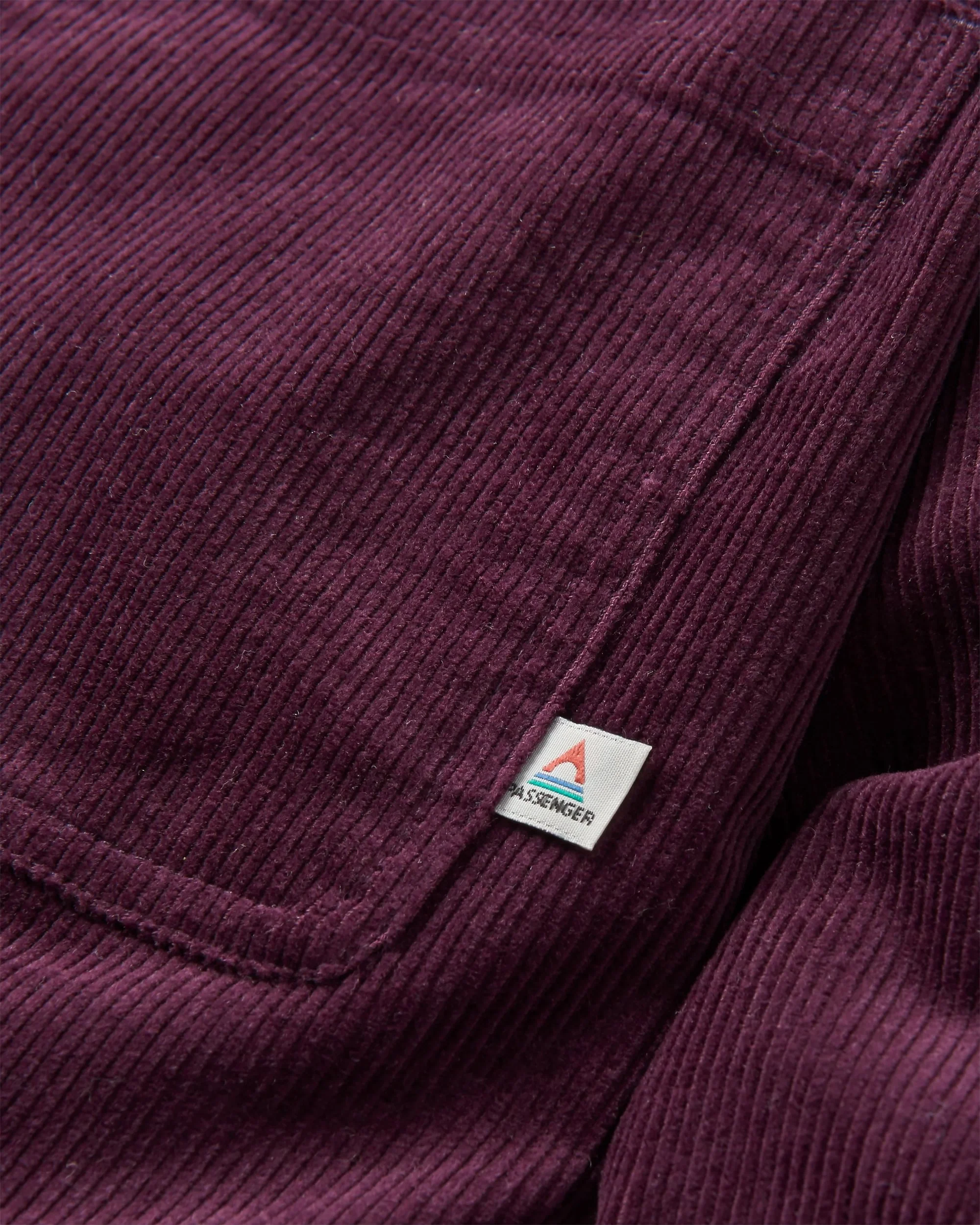 Backcountry Cord Shirt - Deep Plum - Image 8