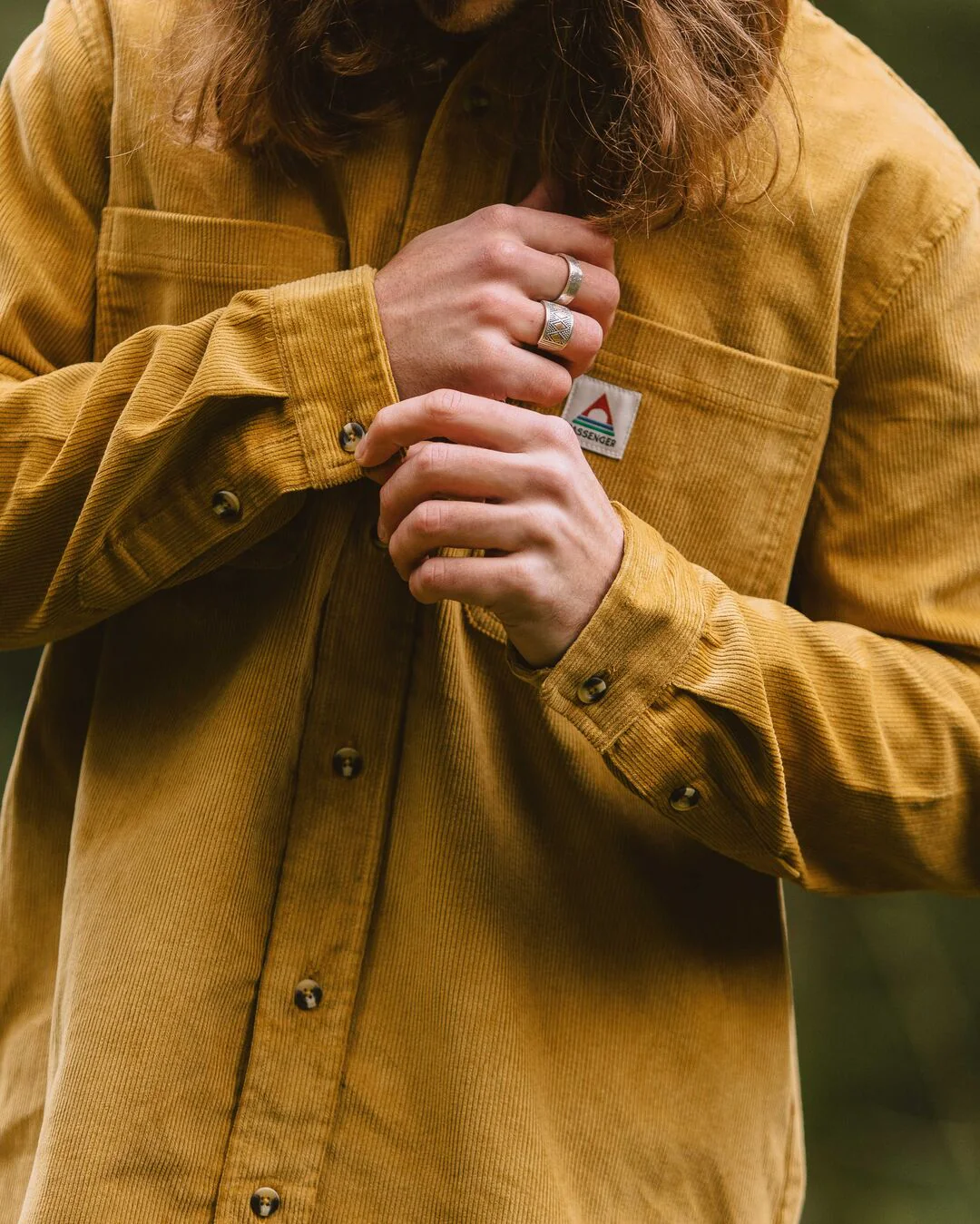 Backcountry Corduroy Shirt - Mustard Gold - Image 2