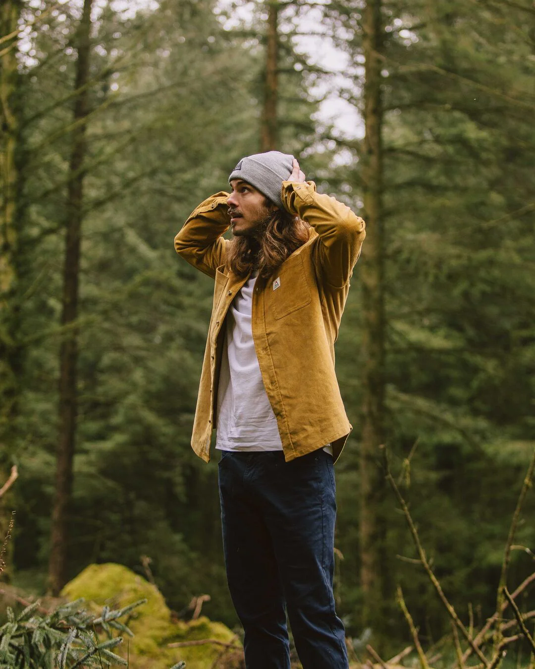 Backcountry Corduroy Shirt - Mustard Gold - Image 5