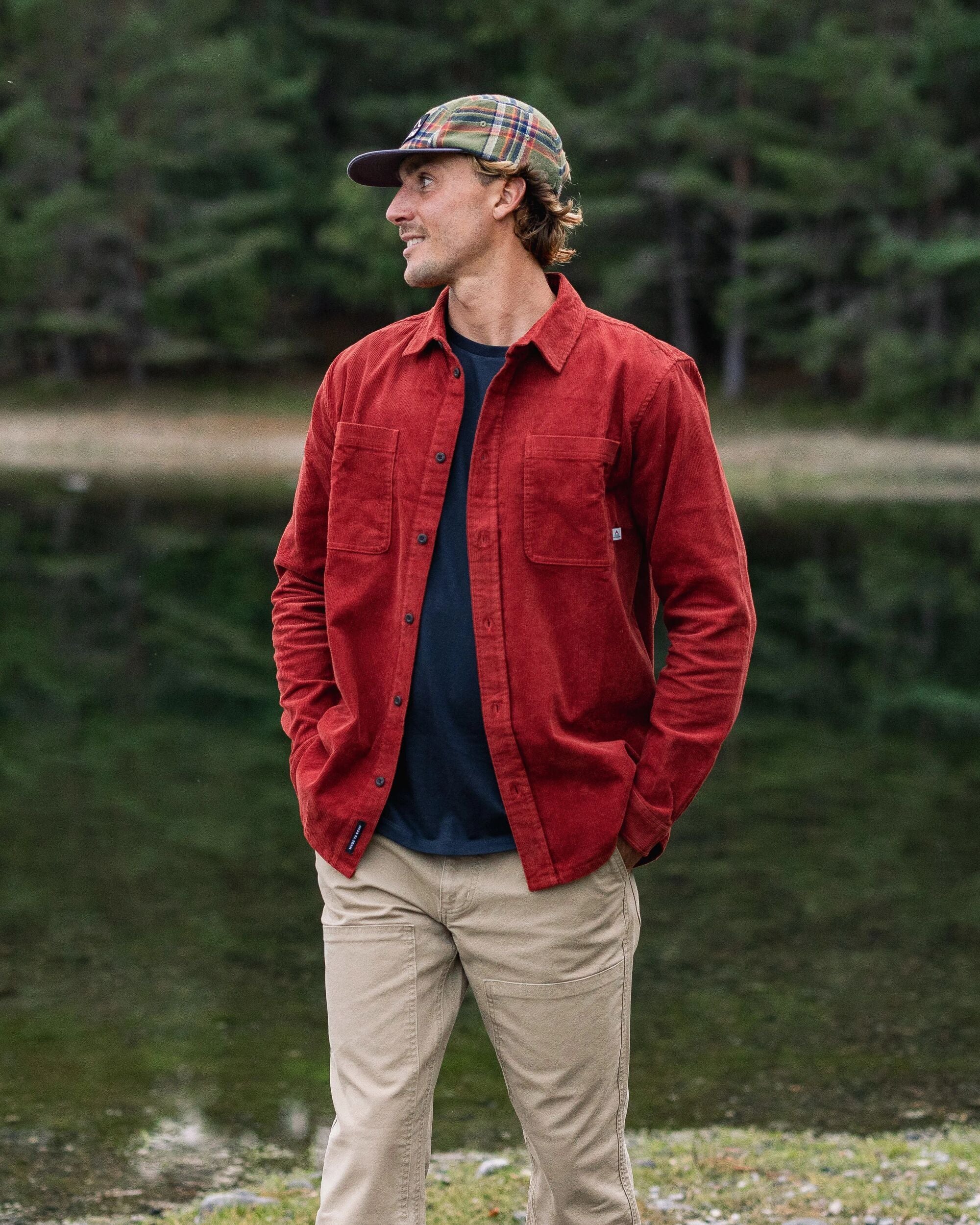 Backcountry Cord Shirt - Red Ochre - Image 4
